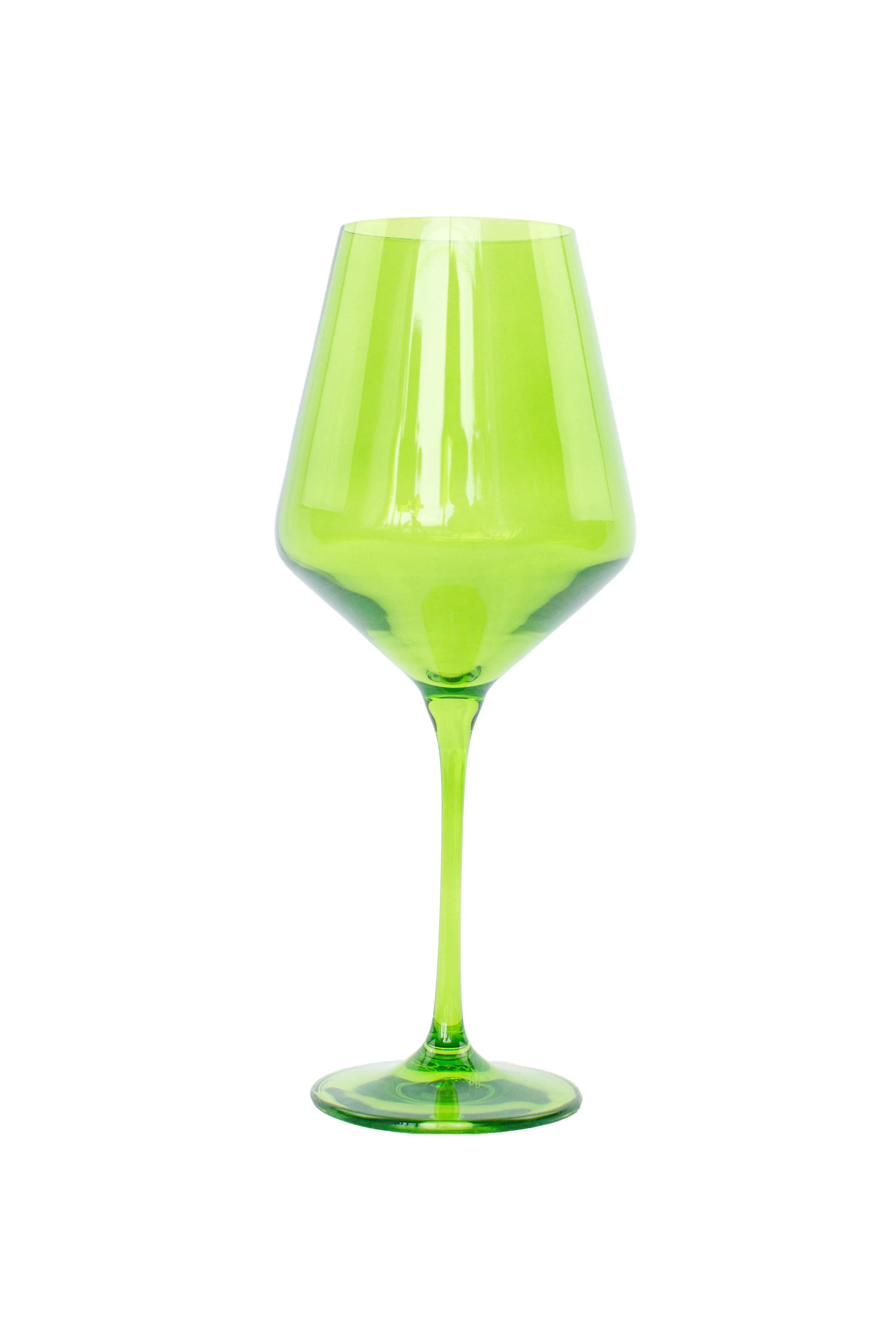 Estelle Colored Wine Stemware - Set of 2 {Forest Green} - Image 7