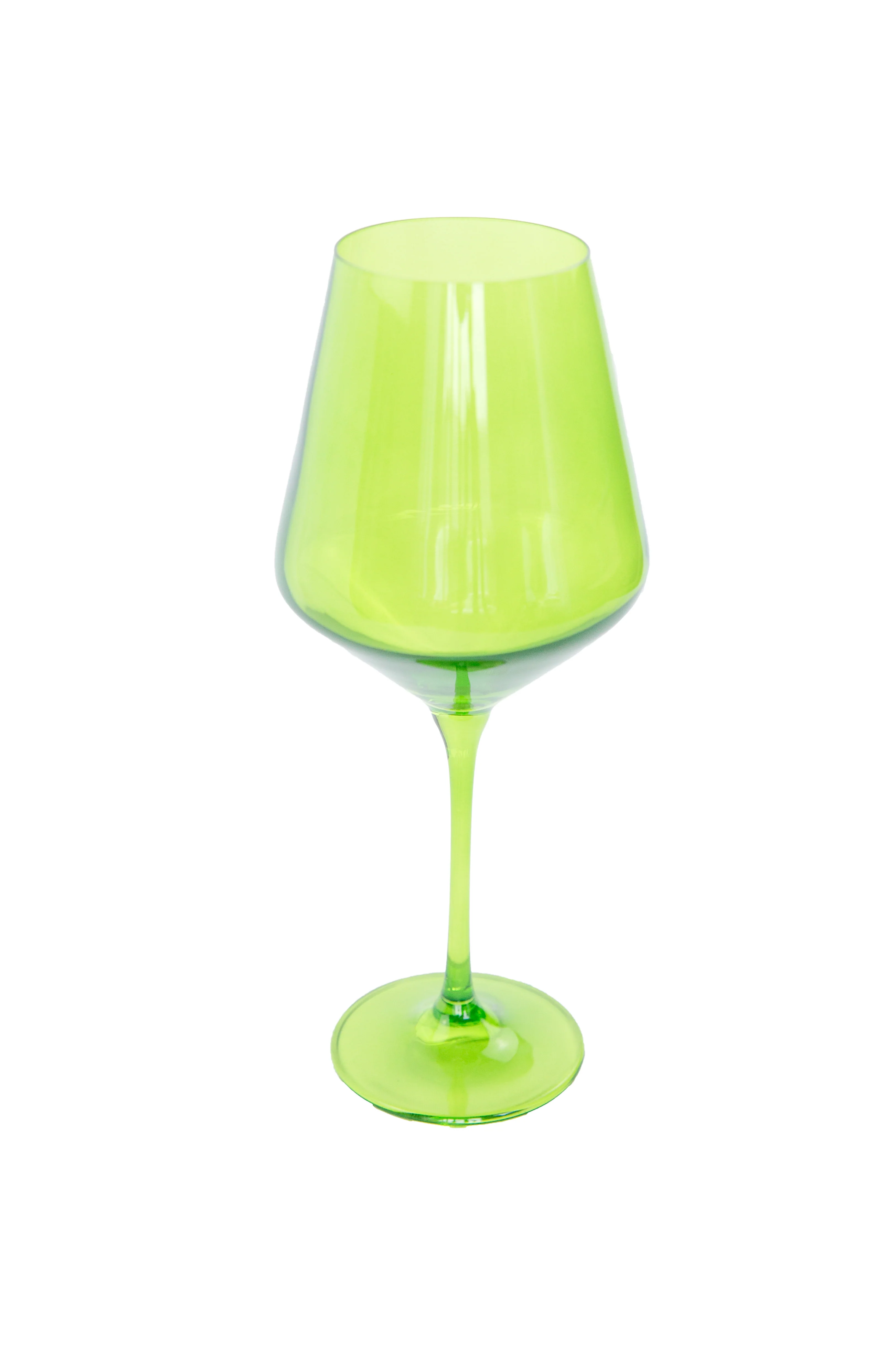 Estelle Colored Wine Stemware - Set of 2 {Forest Green} - Image 8