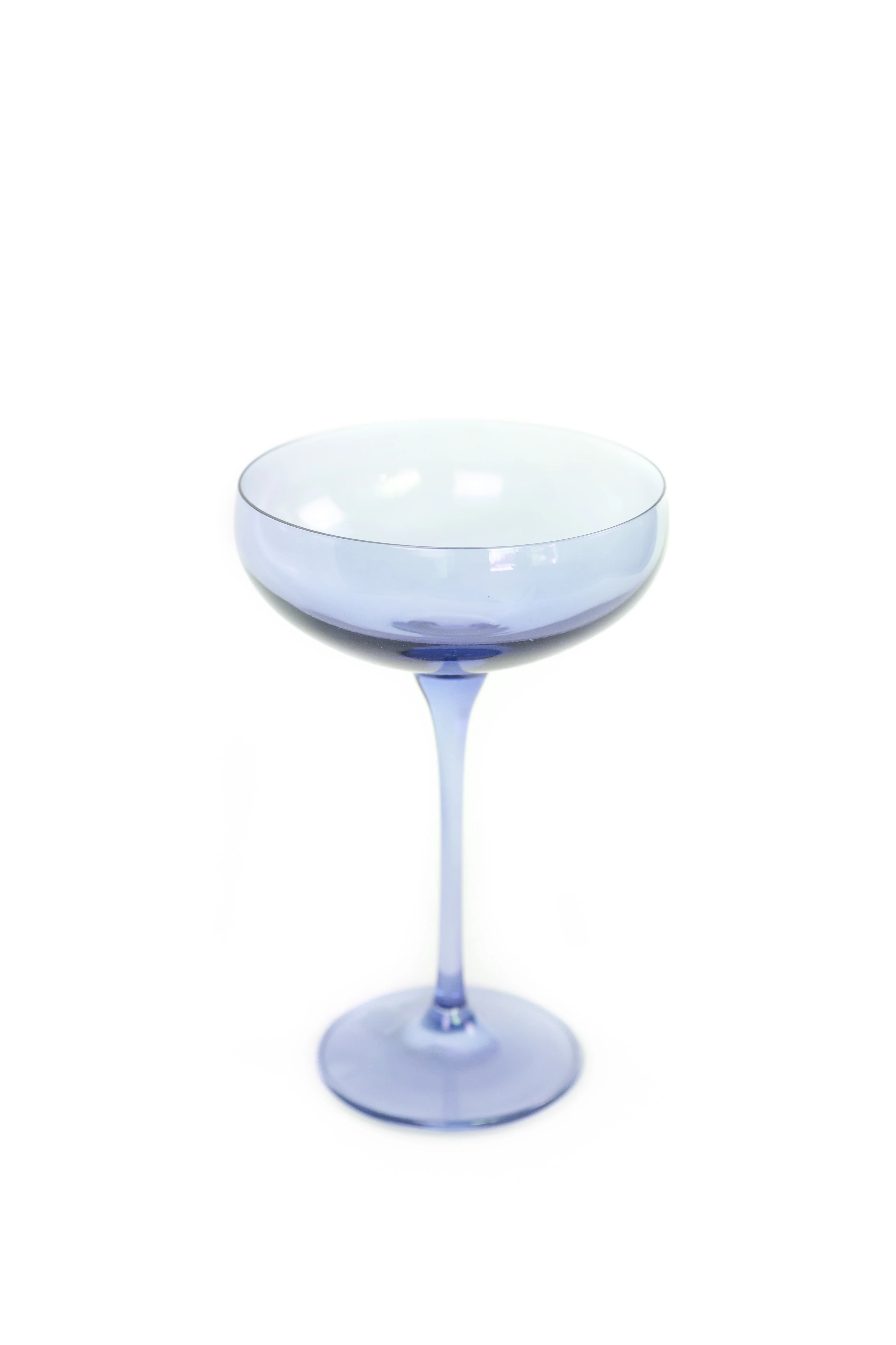 Estelle Colored Champagne Coupe Stemware - Set of 6 {Cobalt Blue} - Image 7