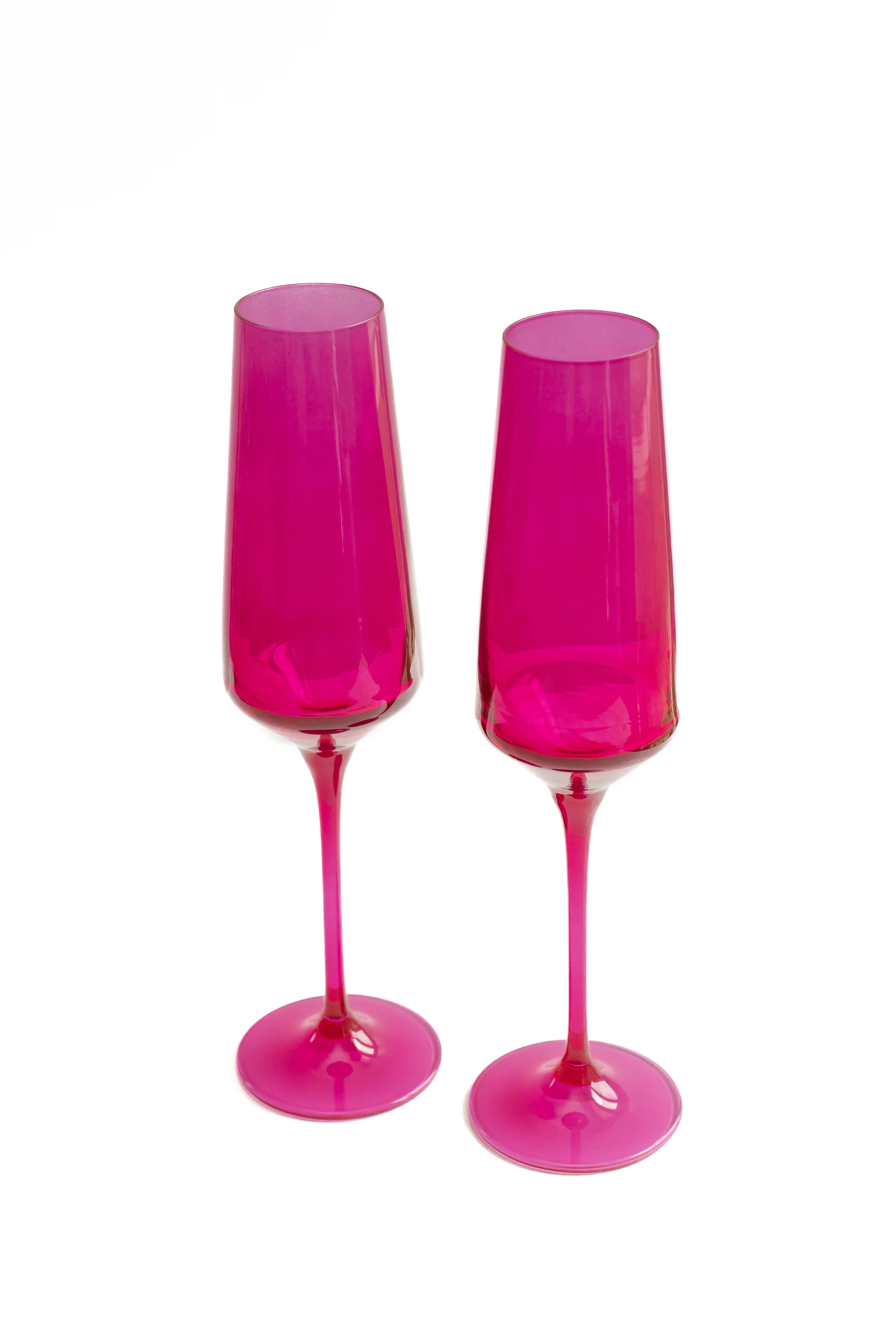 Estelle Colored Champagne Flute - Set of 2 {Viva Magenta (Our Fuchsia)} - Image 5