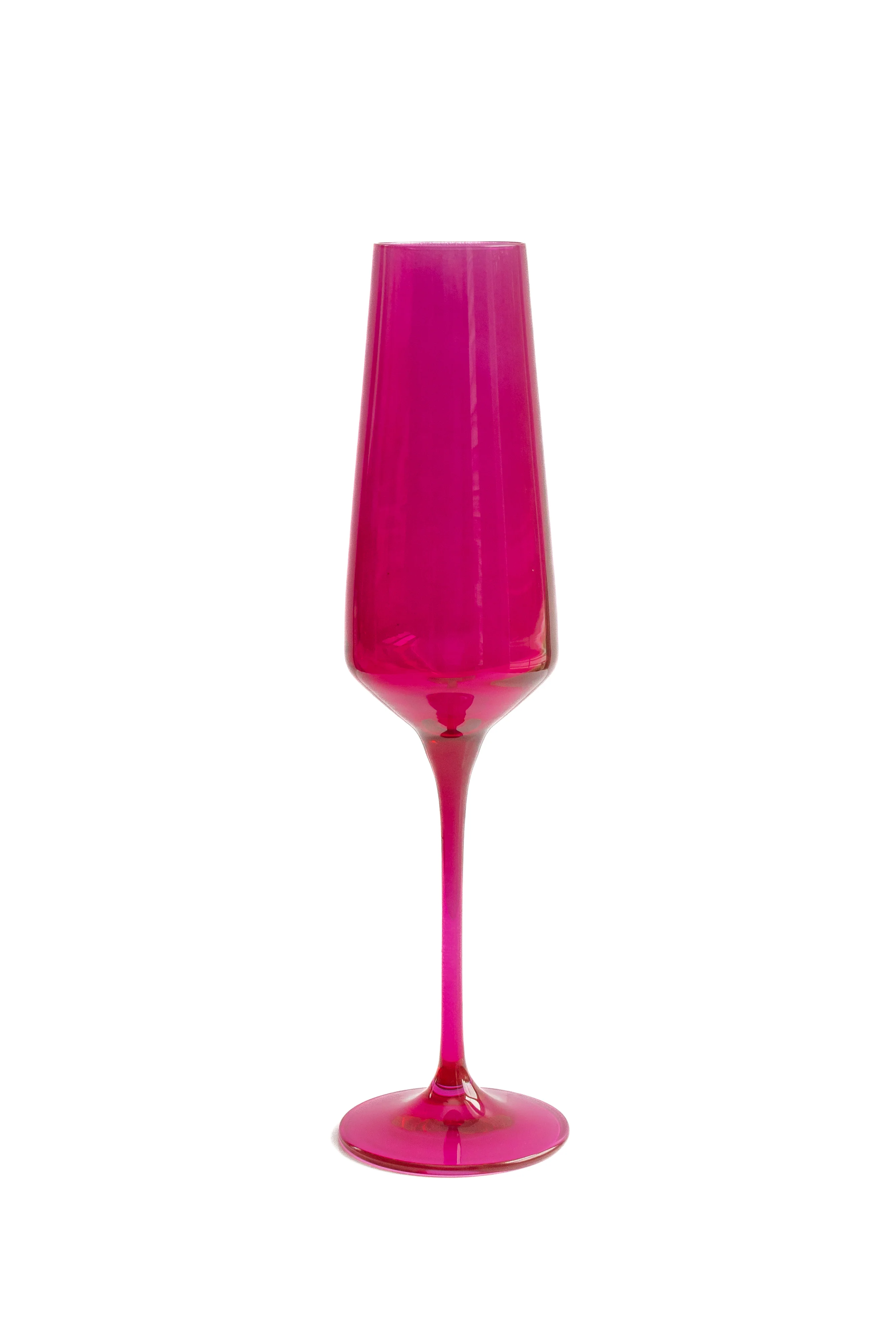 Estelle Colored Champagne Flute - Set of 2 {Viva Magenta (Our Fuchsia)} - Image 8