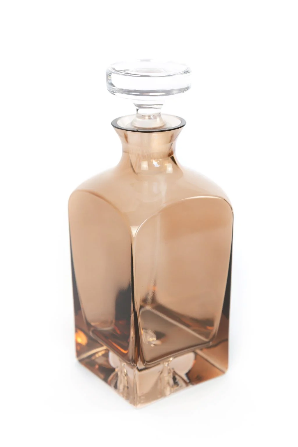 Estelle Colored Decanter- Heritage {Mocha Mousse (Our Amber Smoke)} - Image 3