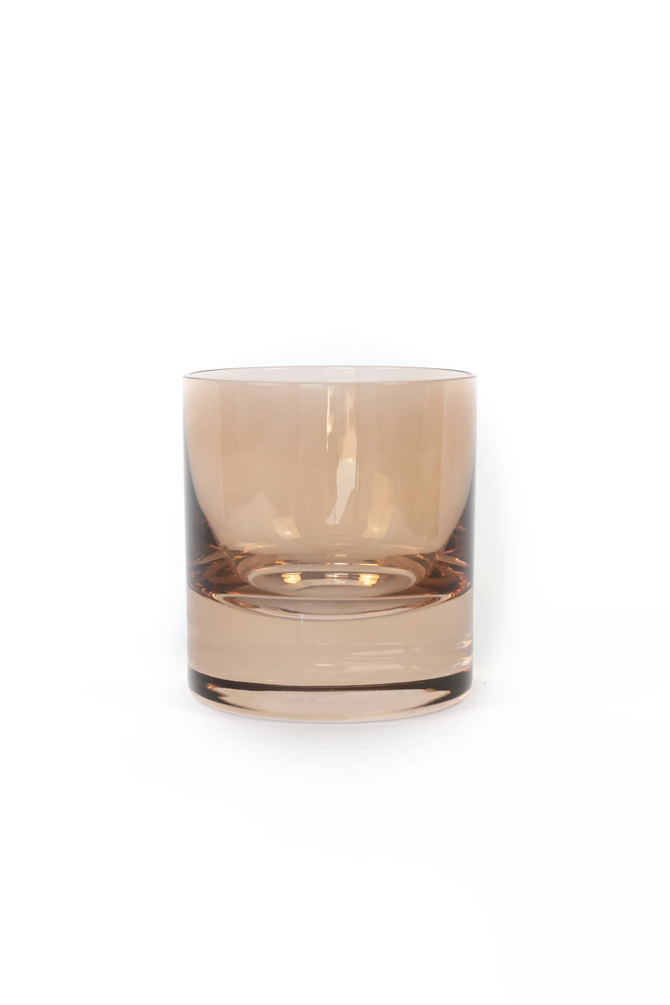 Estelle Colored Rocks Glass - Set of 6 {Mocha Mousse (Our Amber Smoke)} - Image 4