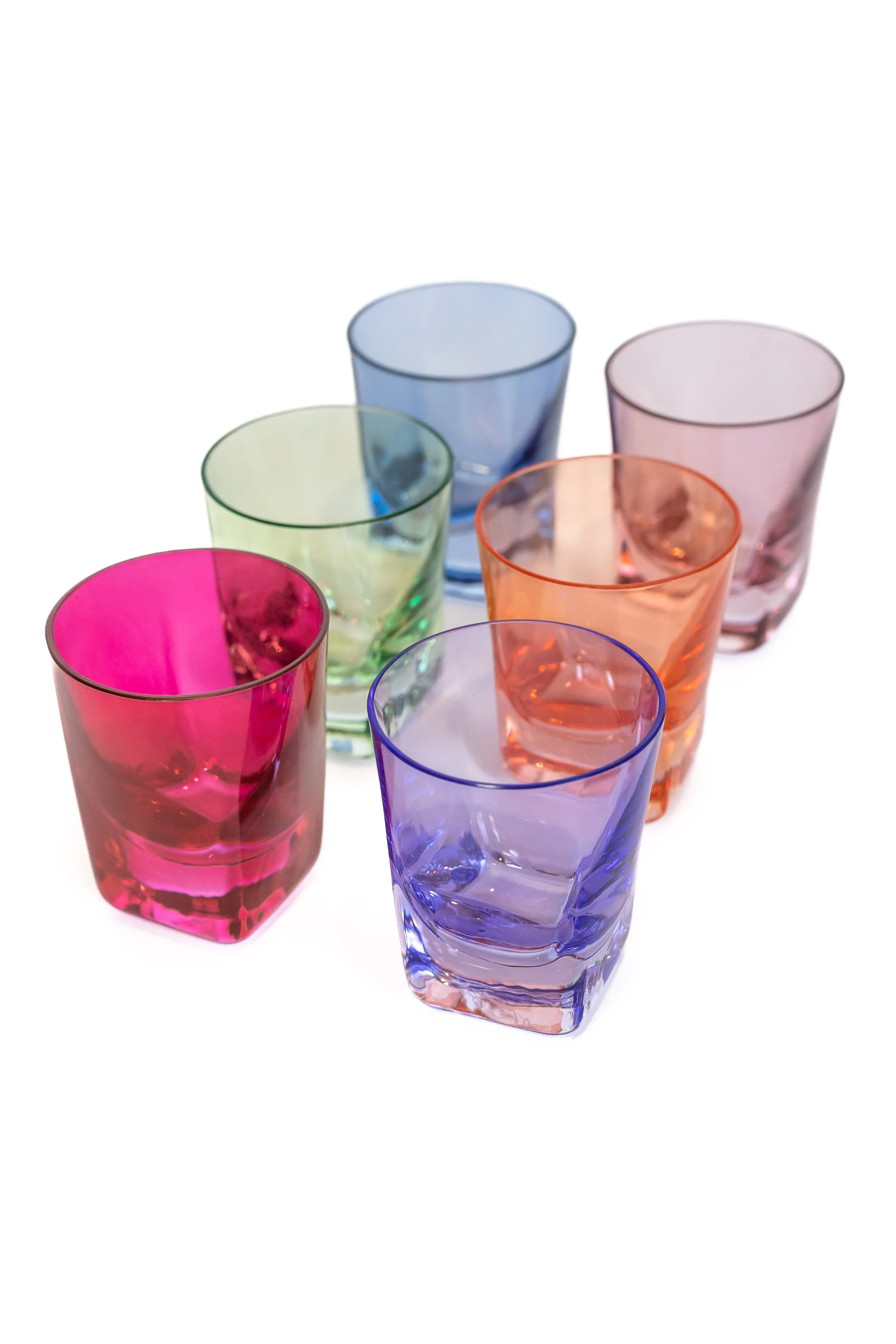 Estelle Colored Shot Glasses - Set of 6 {Mixed Set} - Image 3