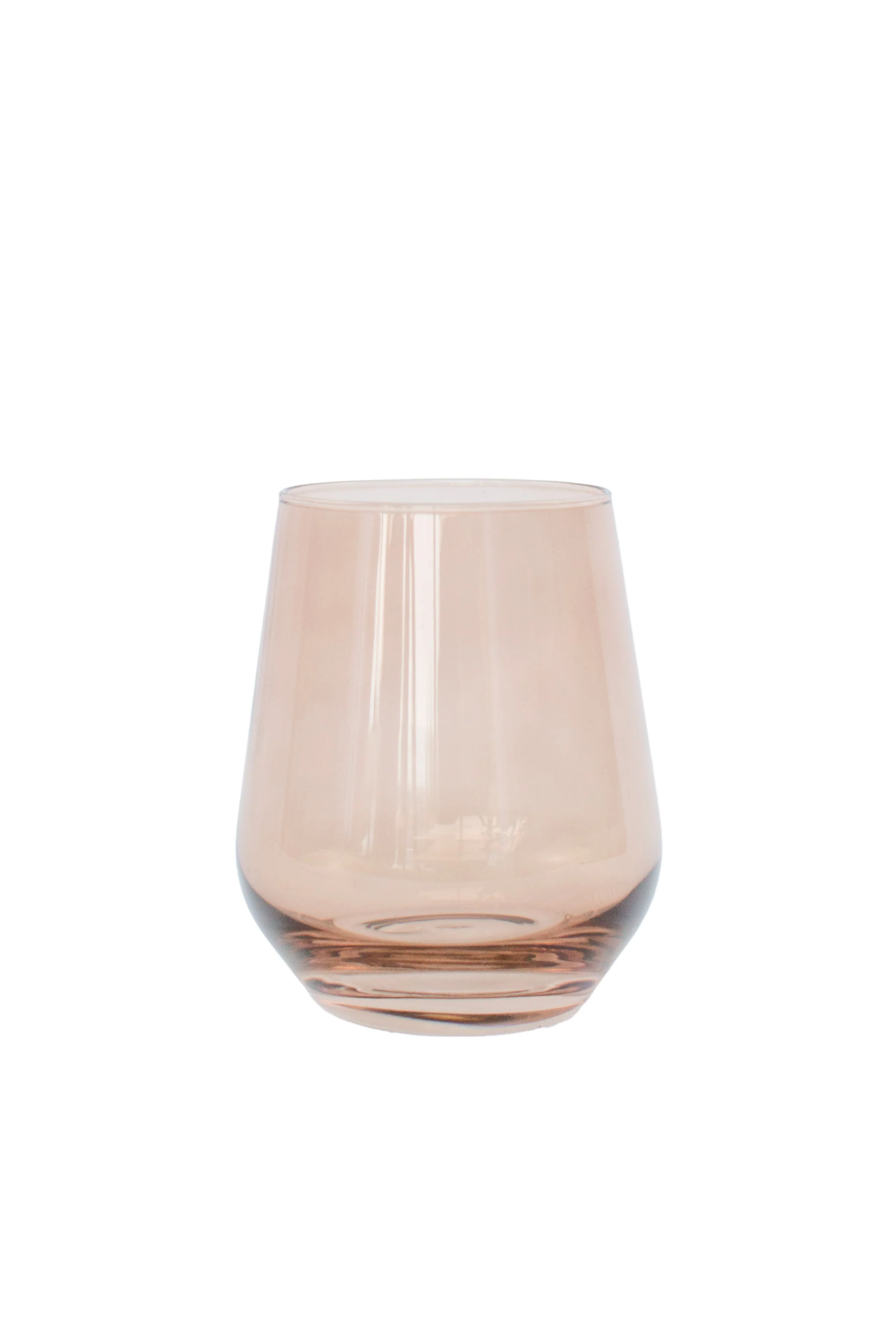 Estelle Colored Wine Stemless - Set of 6 {Mocha Mousse (Our Amber Smoke)} - Image 10