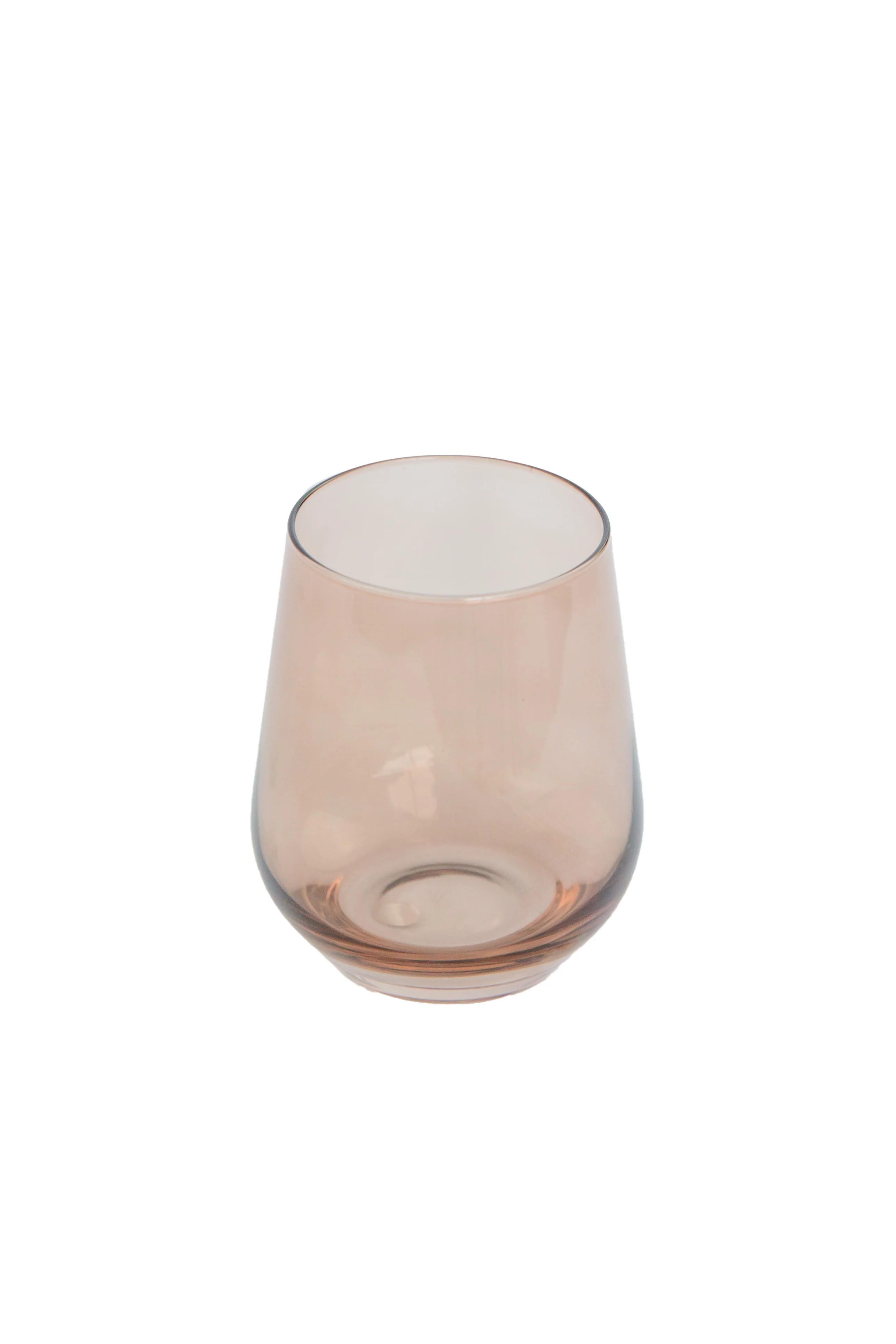 Estelle Colored Wine Stemless - Set of 6 {Mocha Mousse (Our Amber Smoke)} - Image 7