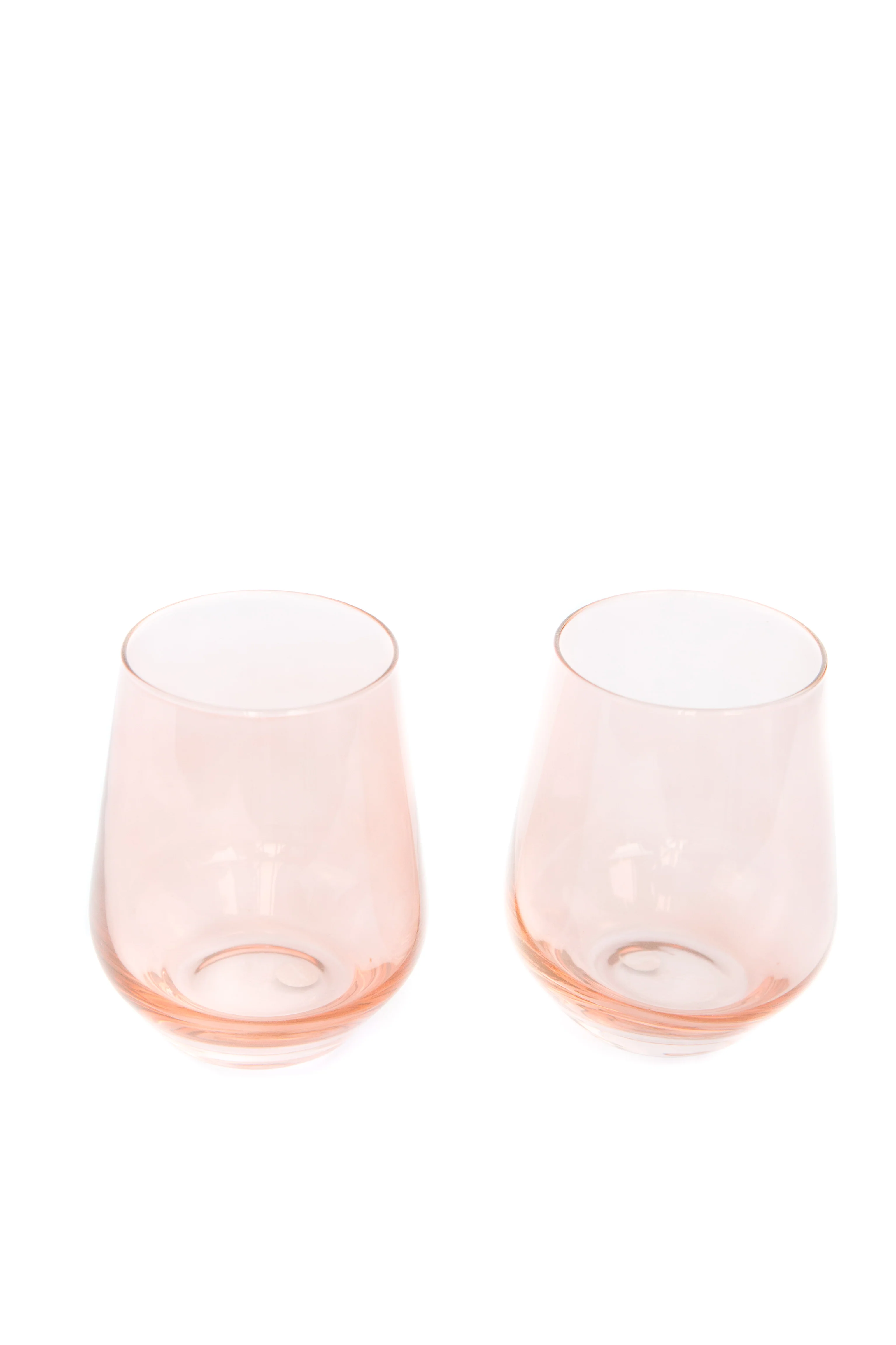 Estelle Colored Wine Stemless - Set of 6 {Blush Pink} - Image 10