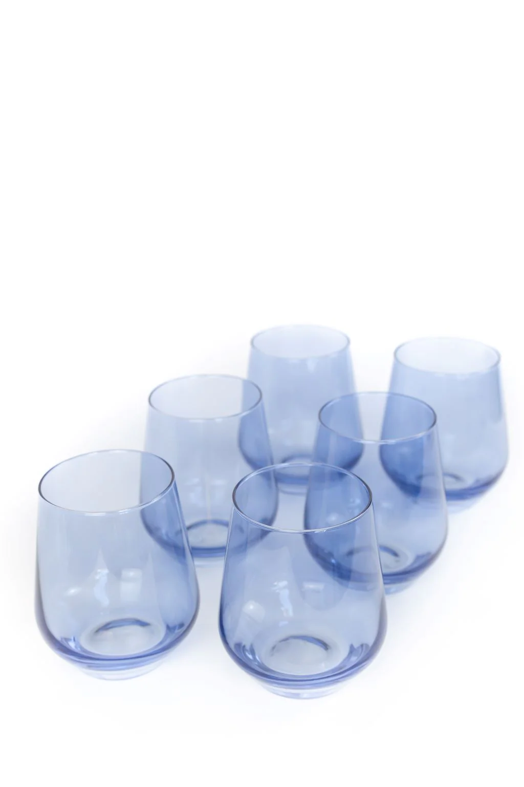 Estelle Colored Wine Stemless - Set of 6 {Cobalt Blue} - Image 10