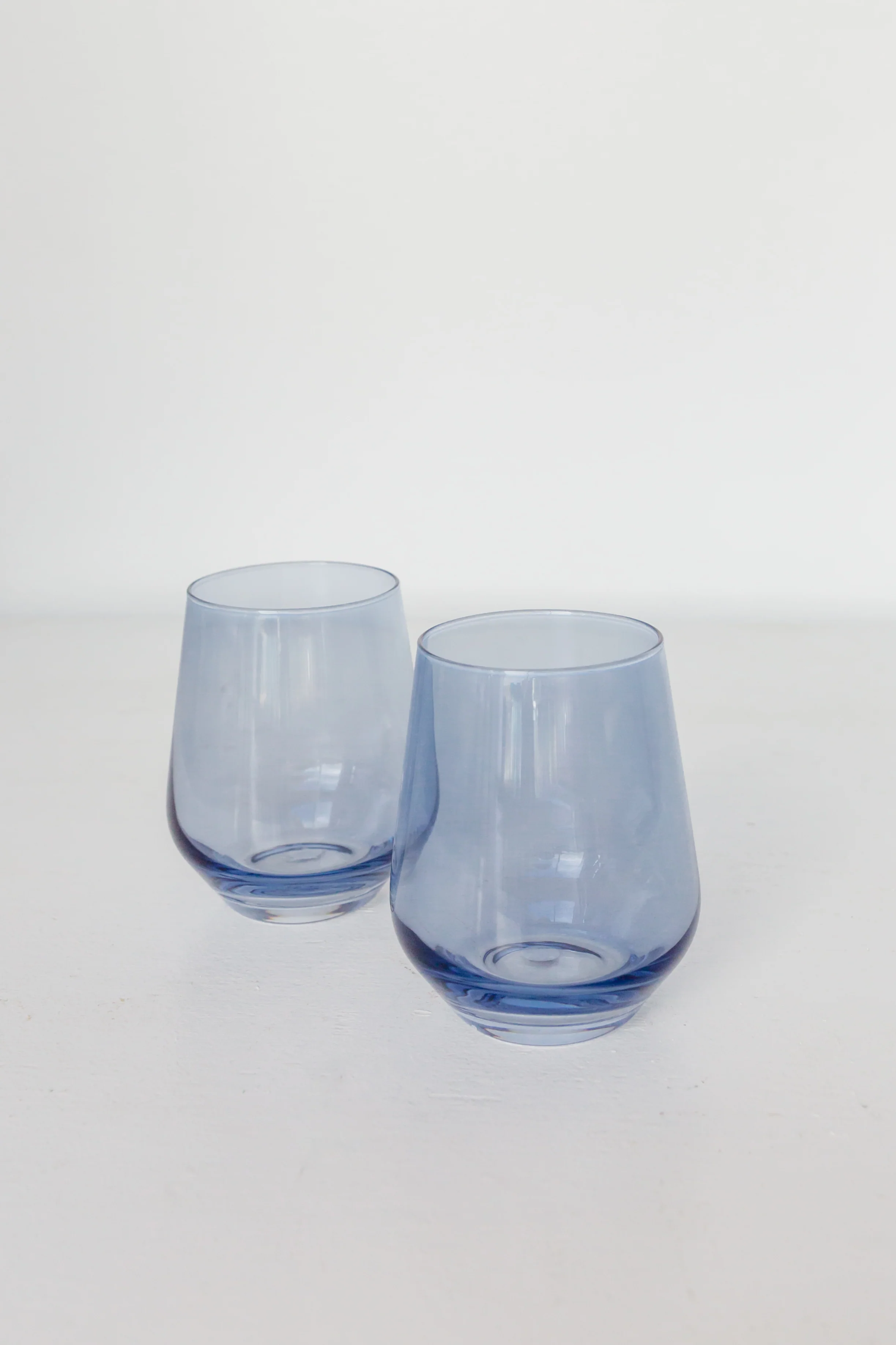 Estelle Colored Wine Stemless - Set of 6 {Cobalt Blue} - Image 4