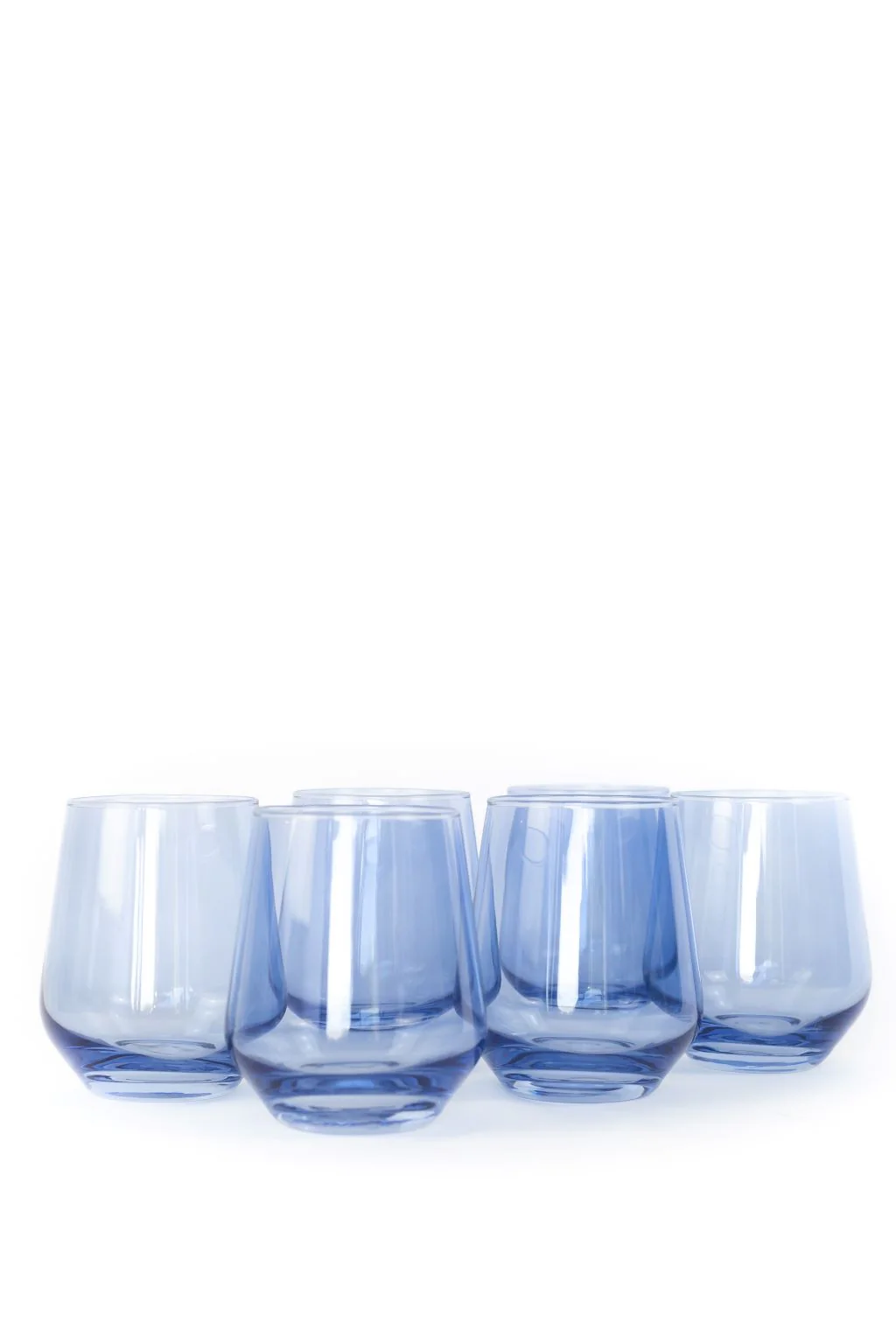 Estelle Colored Wine Stemless - Set of 6 {Cobalt Blue} - Image 8