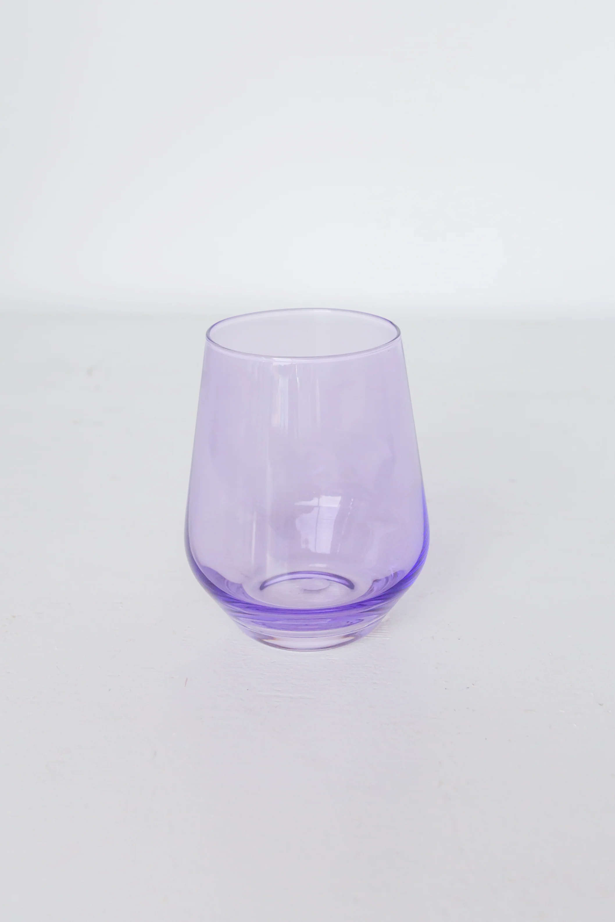 Estelle Colored Wine Stemless - Set of 6 {Lavender} - Image 6