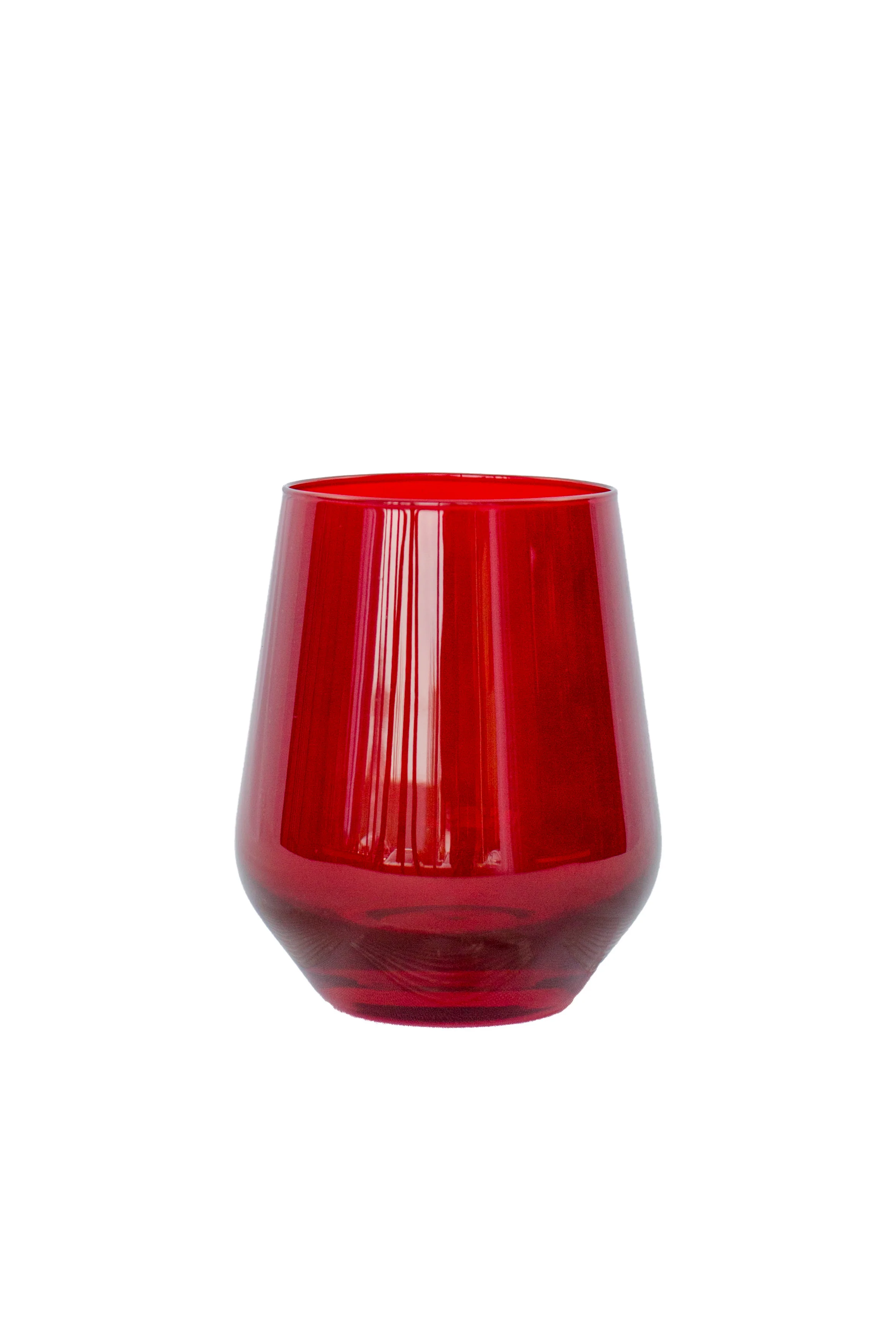 Estelle Colored Wine Stemless - Set of 6 {Red} - Image 11