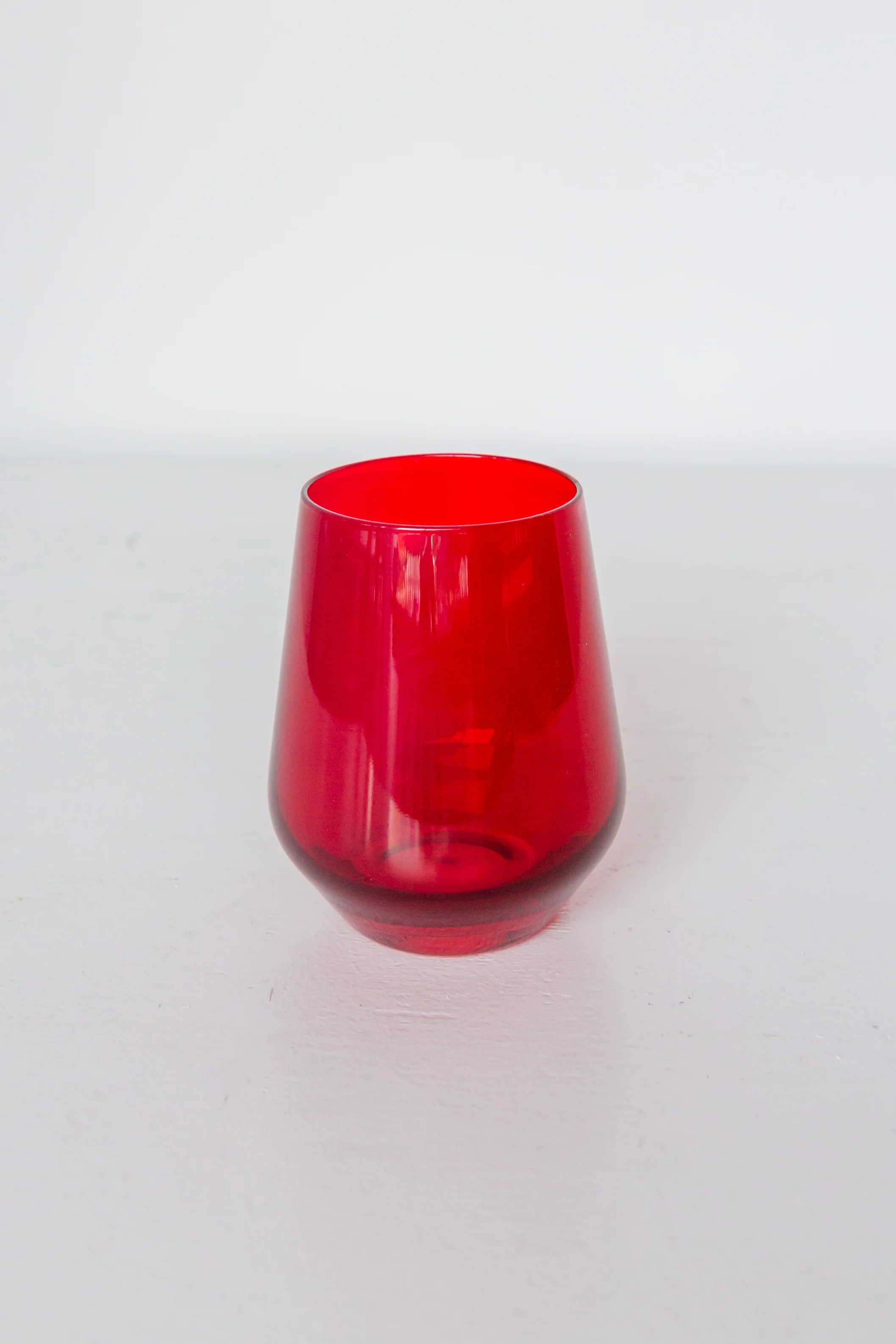 Estelle Colored Wine Stemless - Set of 6 {Red} - Image 4
