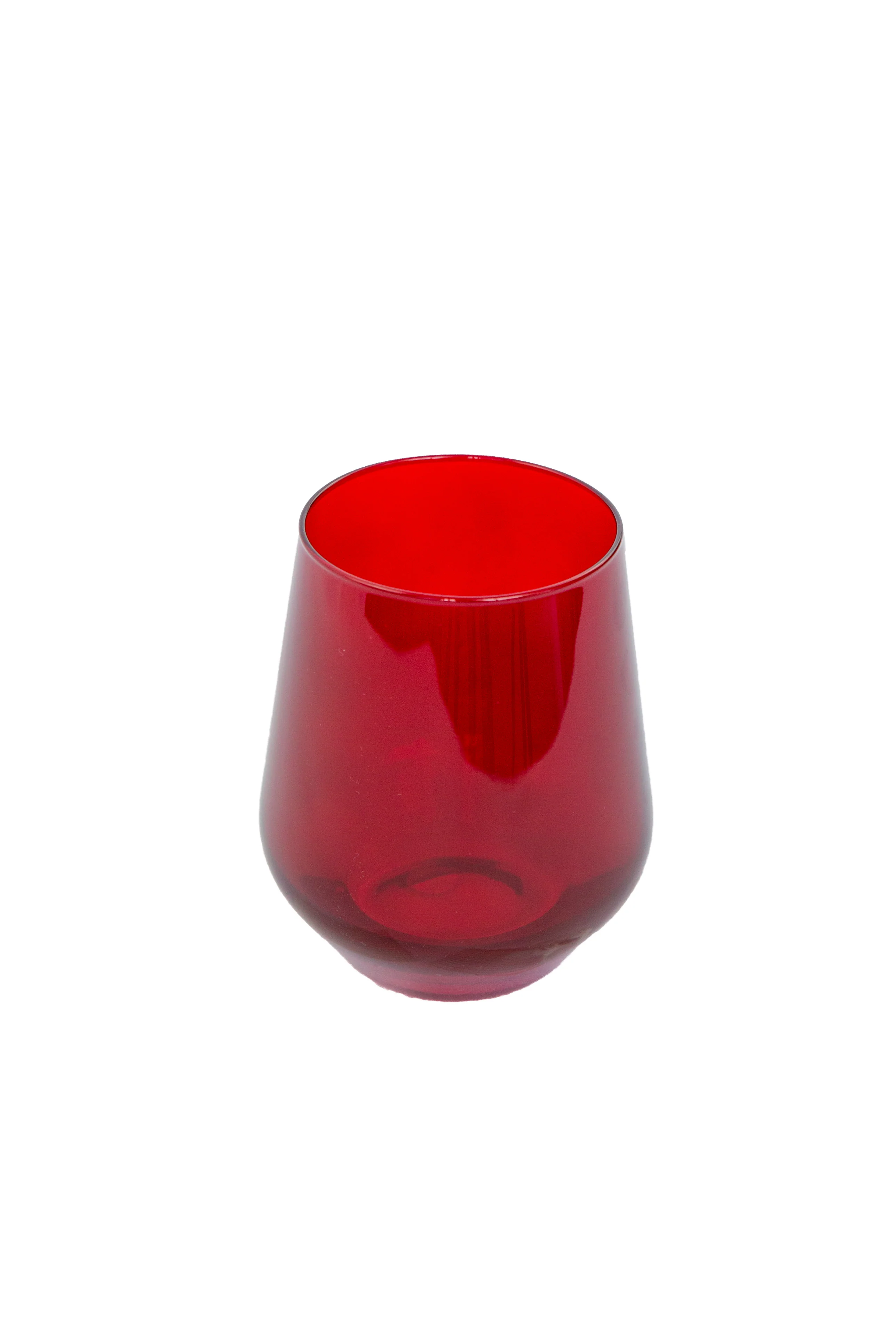 Estelle Colored Wine Stemless - Set of 6 {Red} - Image 9