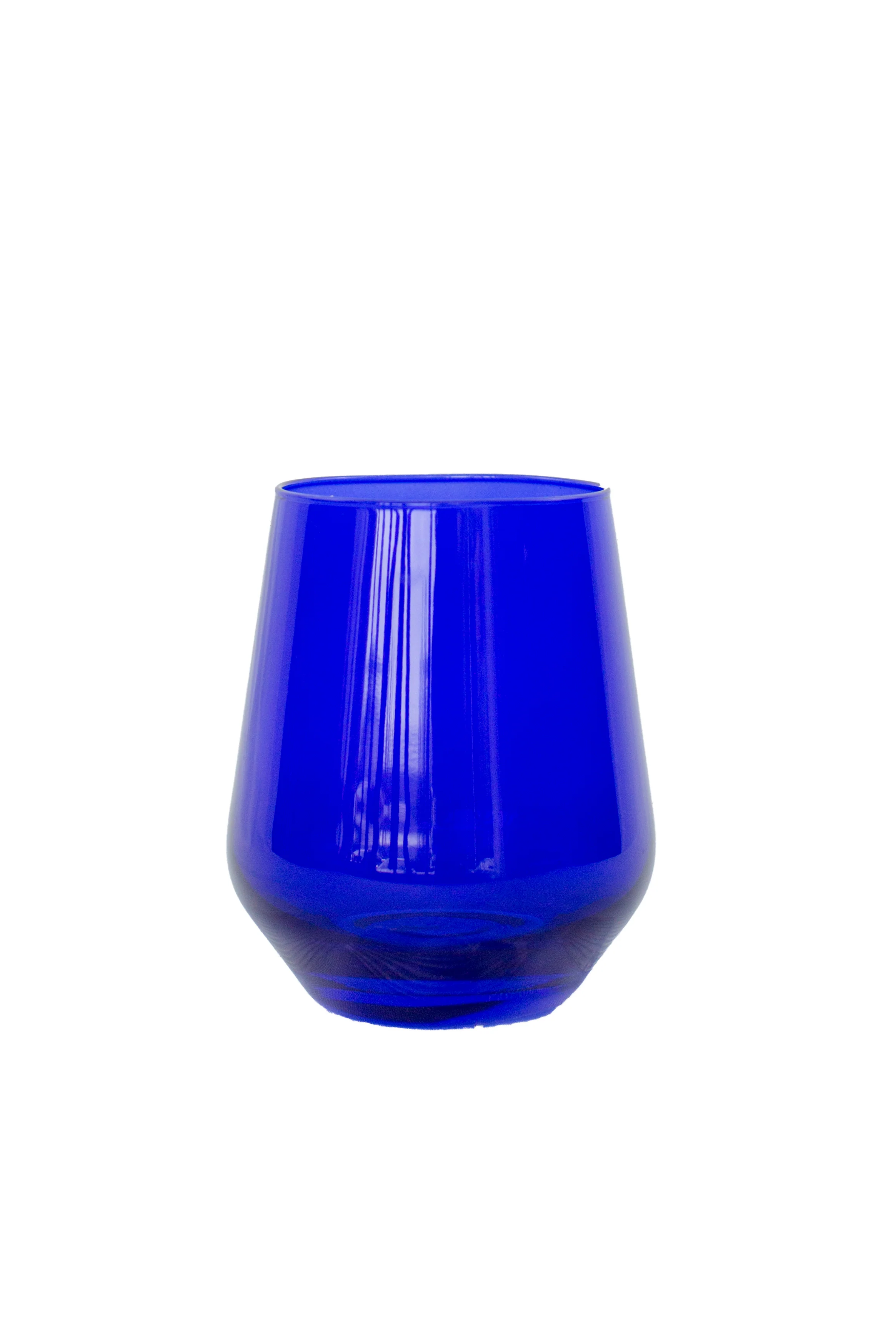 Estelle Colored Wine Stemless - Set of 6 {Royal Blue} - Image 11