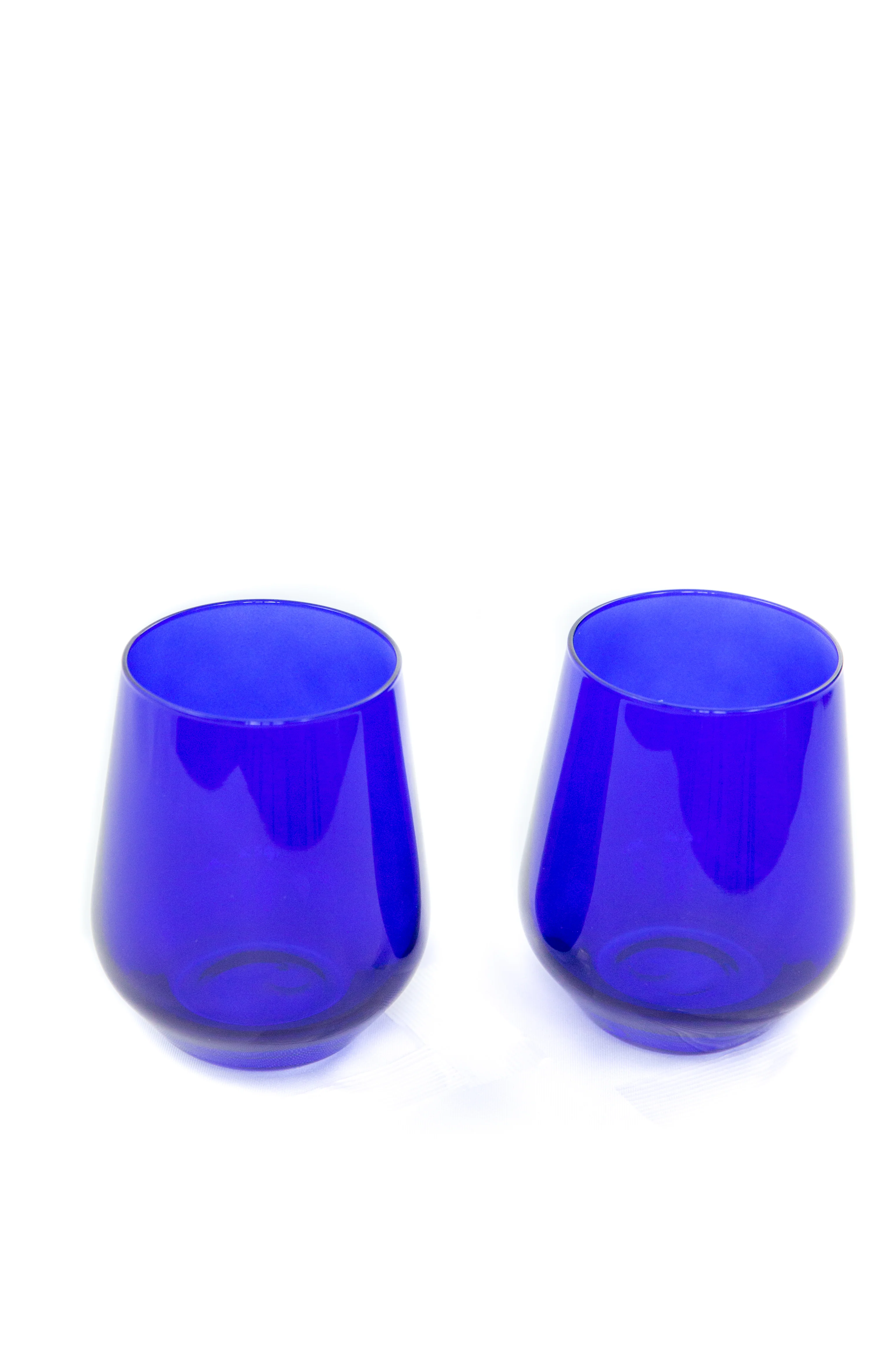 Estelle Colored Wine Stemless - Set of 6 {Royal Blue} - Image 12