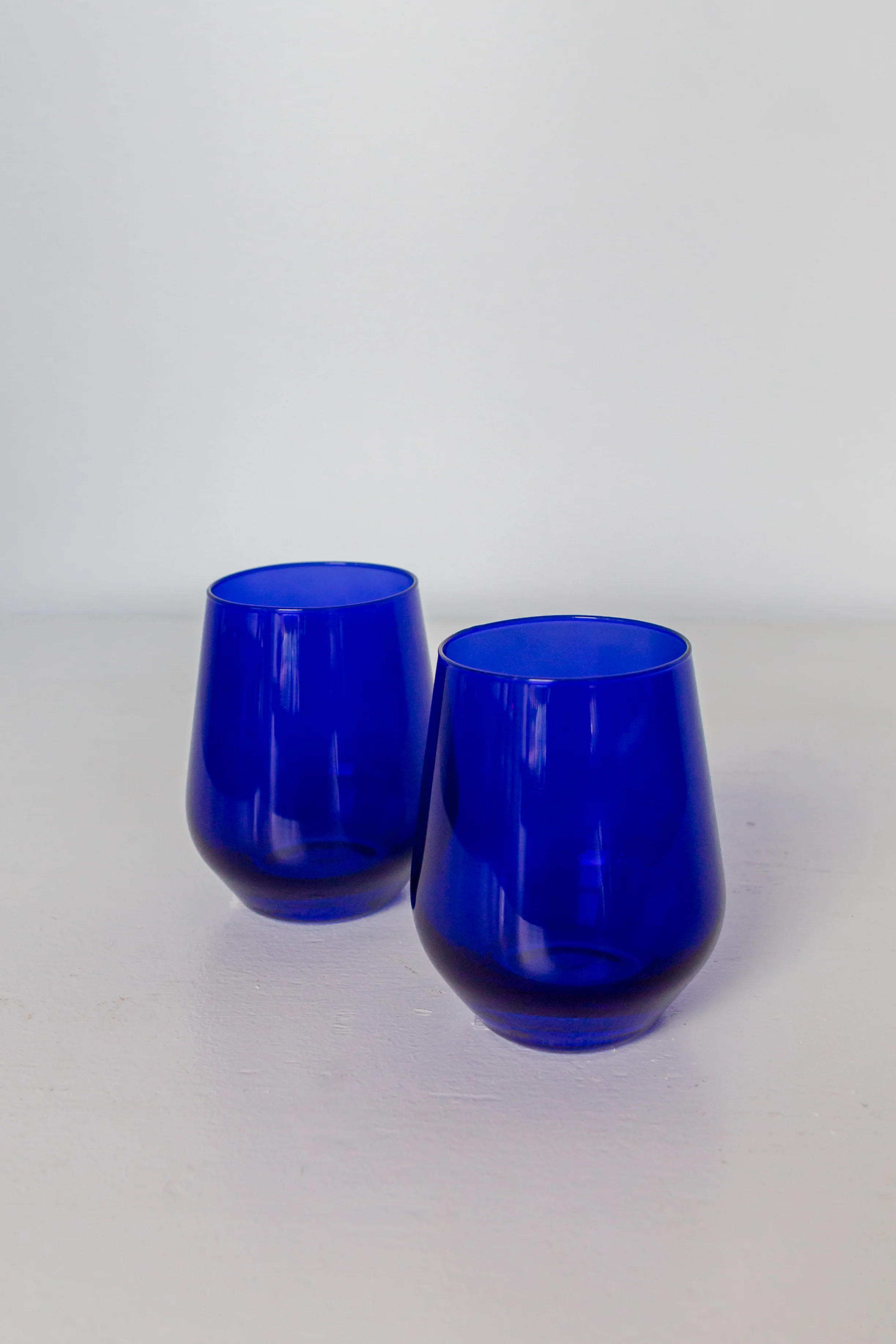 Estelle Colored Wine Stemless - Set of 6 {Royal Blue} - Image 3