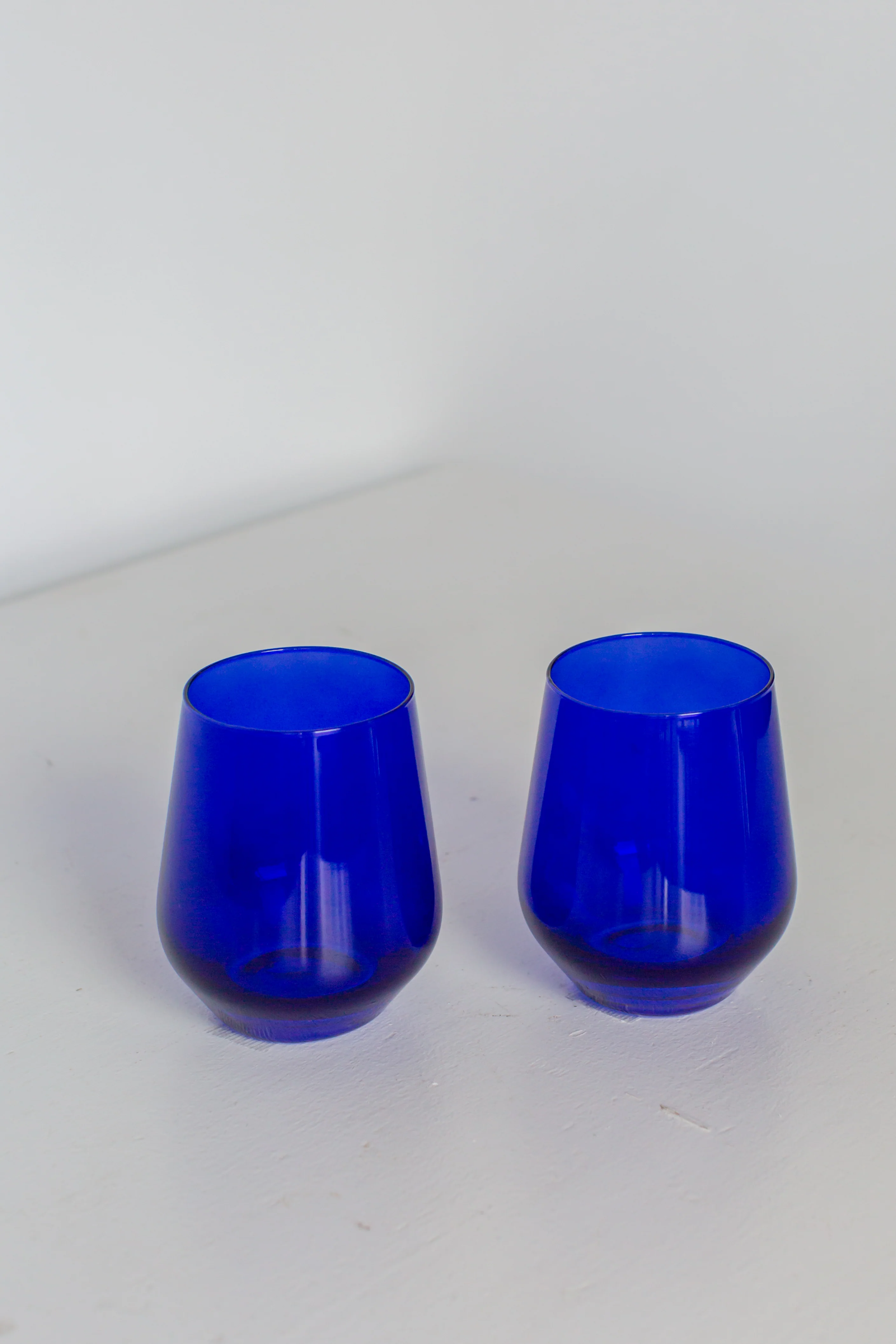 Estelle Colored Wine Stemless - Set of 6 {Royal Blue} - Image 6