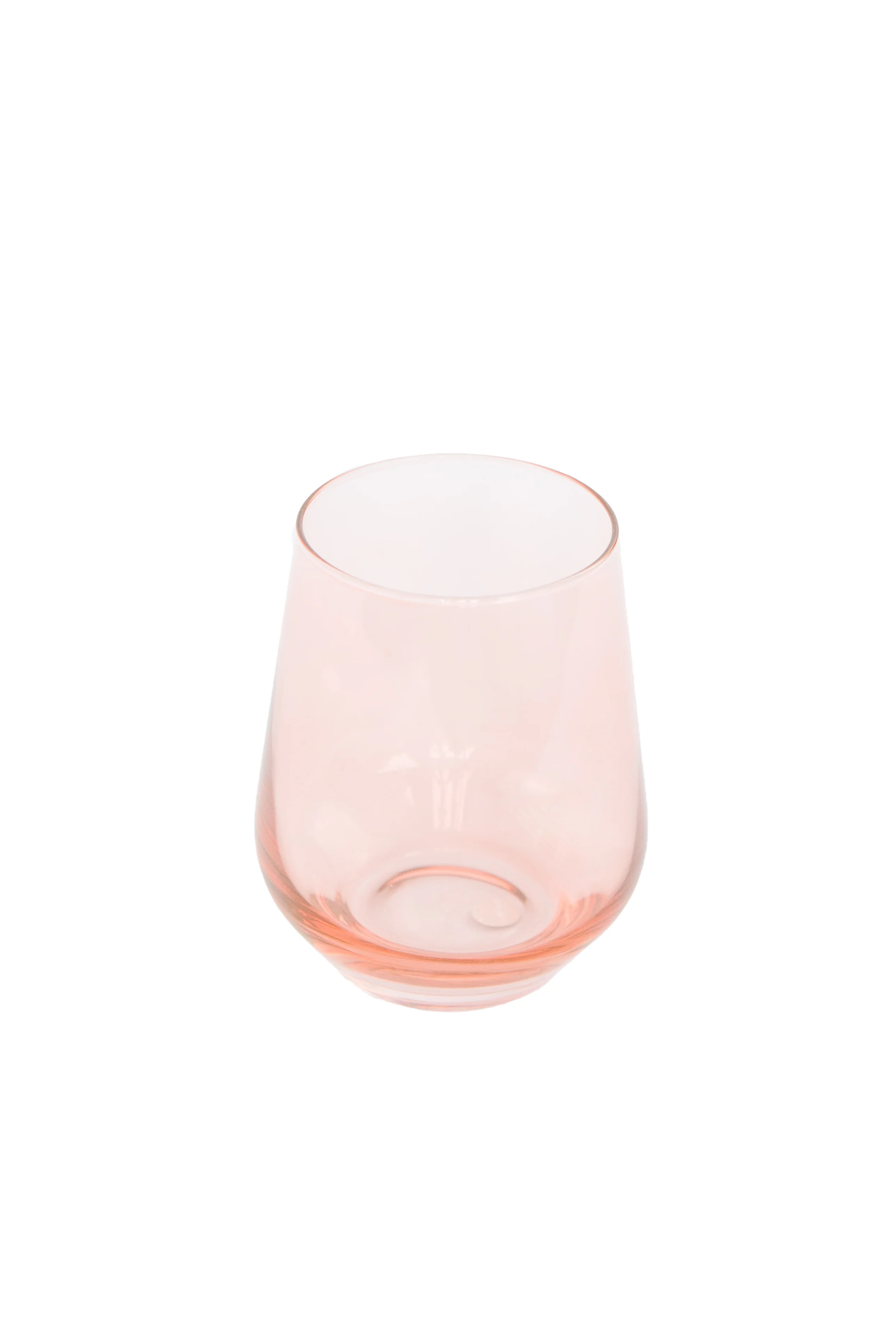 Estelle Colored Wine Stemless - Set of 2 {Blush Pink} - Image 6