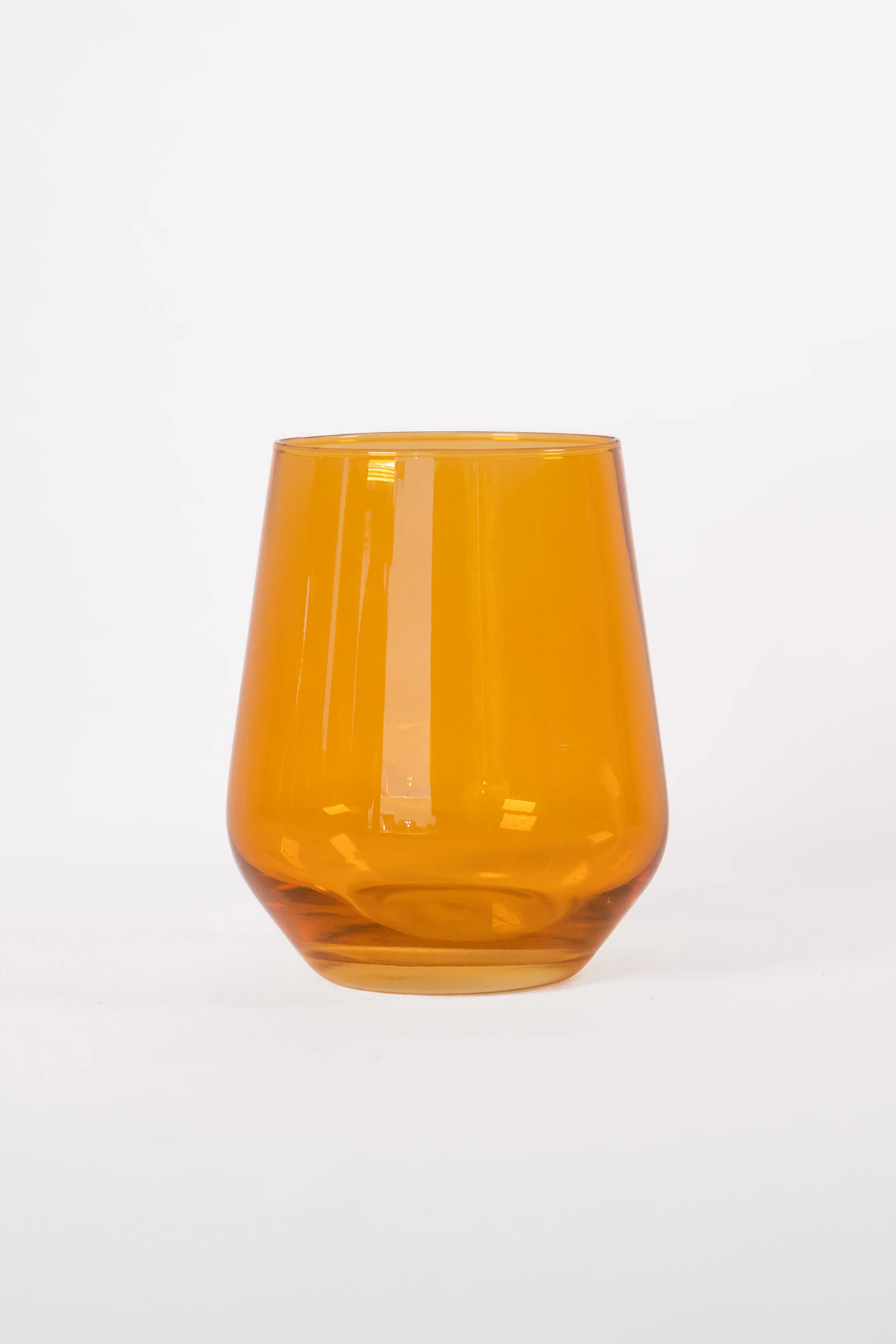 Estelle Colored Wine Stemless - Set of 2 {Butterscotch} - Image 4
