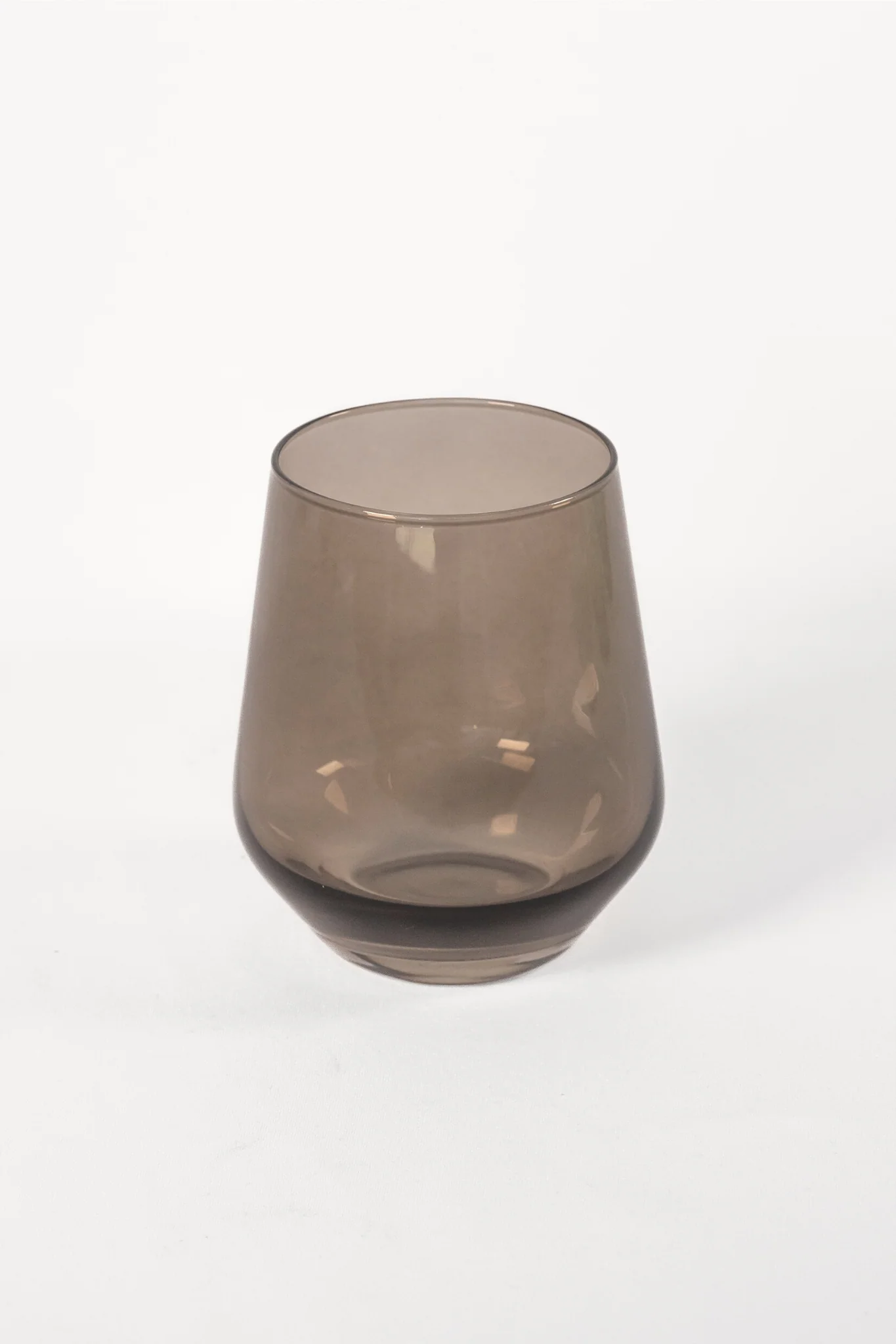Estelle Colored Wine Stemless - Set of 2 {Gray Smoke} - Image 4