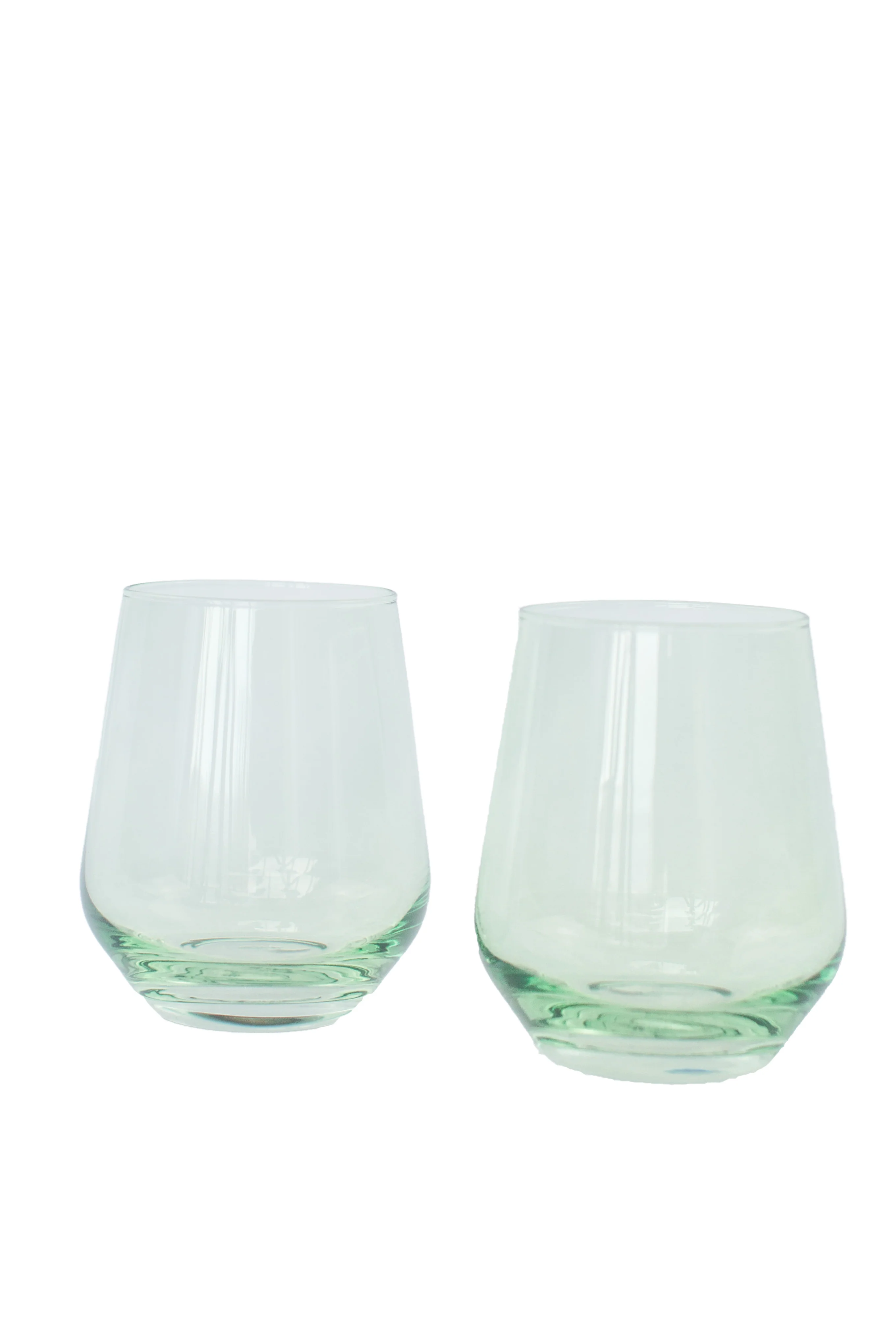 Estelle Colored Wine Stemless - Set of 2 {Mint Green} - Image 5