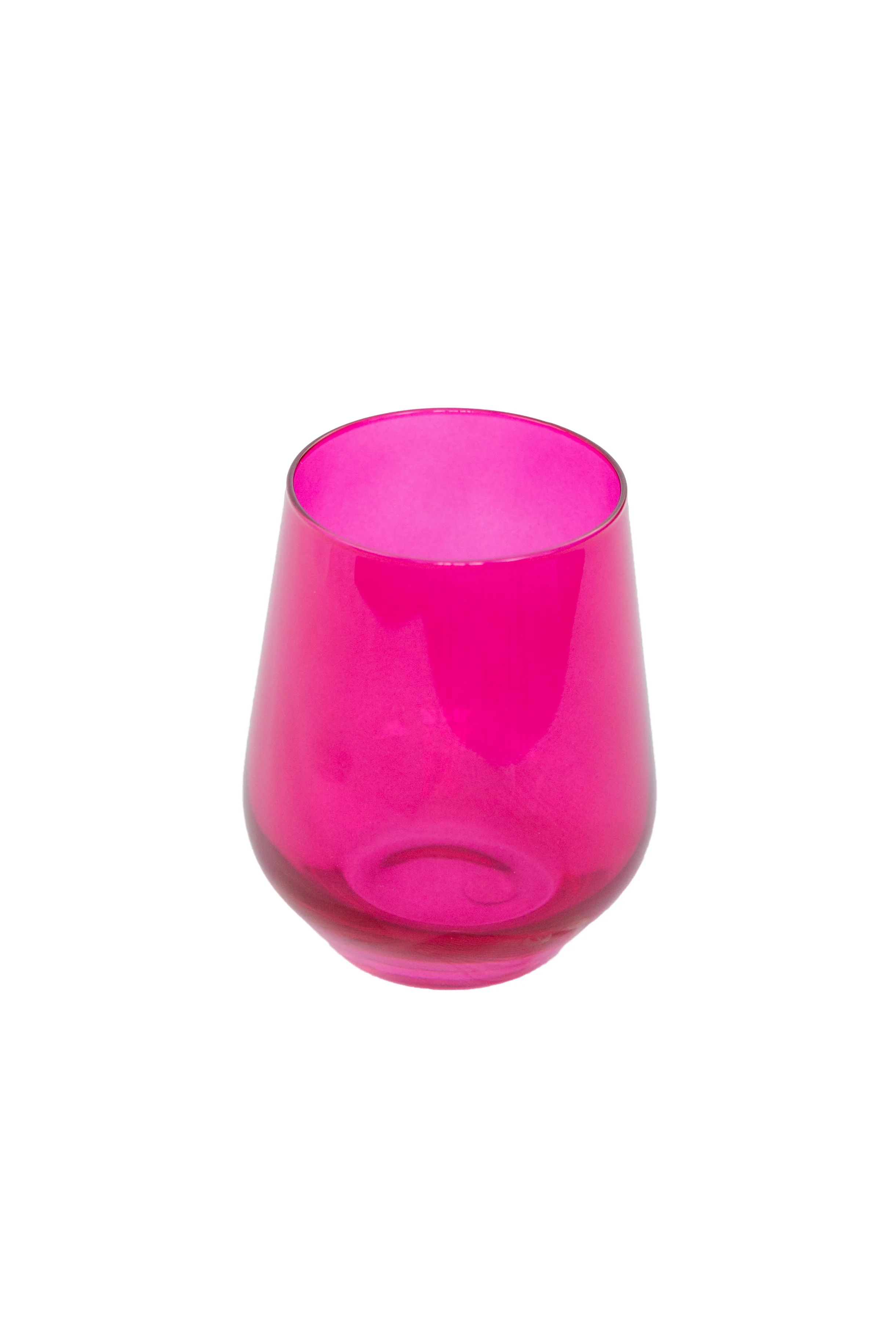 Estelle Colored Wine Stemless - Set of 2 {Viva Magenta (Our Fuchsia)} - Image 6