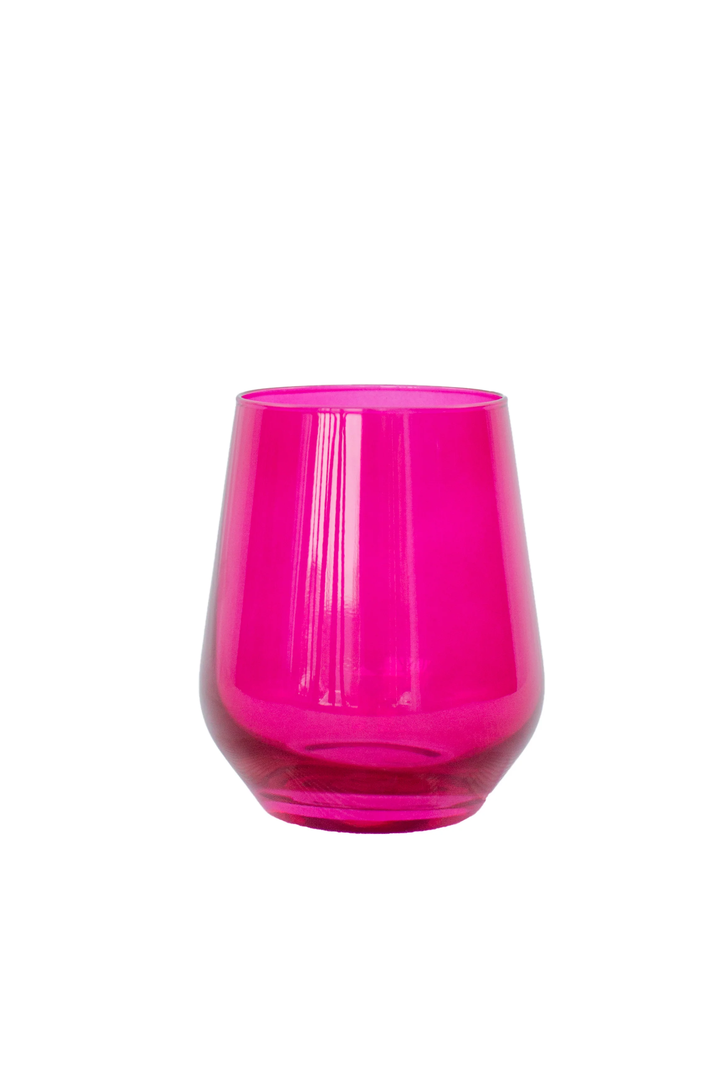 Estelle Colored Wine Stemless - Set of 2 {Viva Magenta (Our Fuchsia)} - Image 8