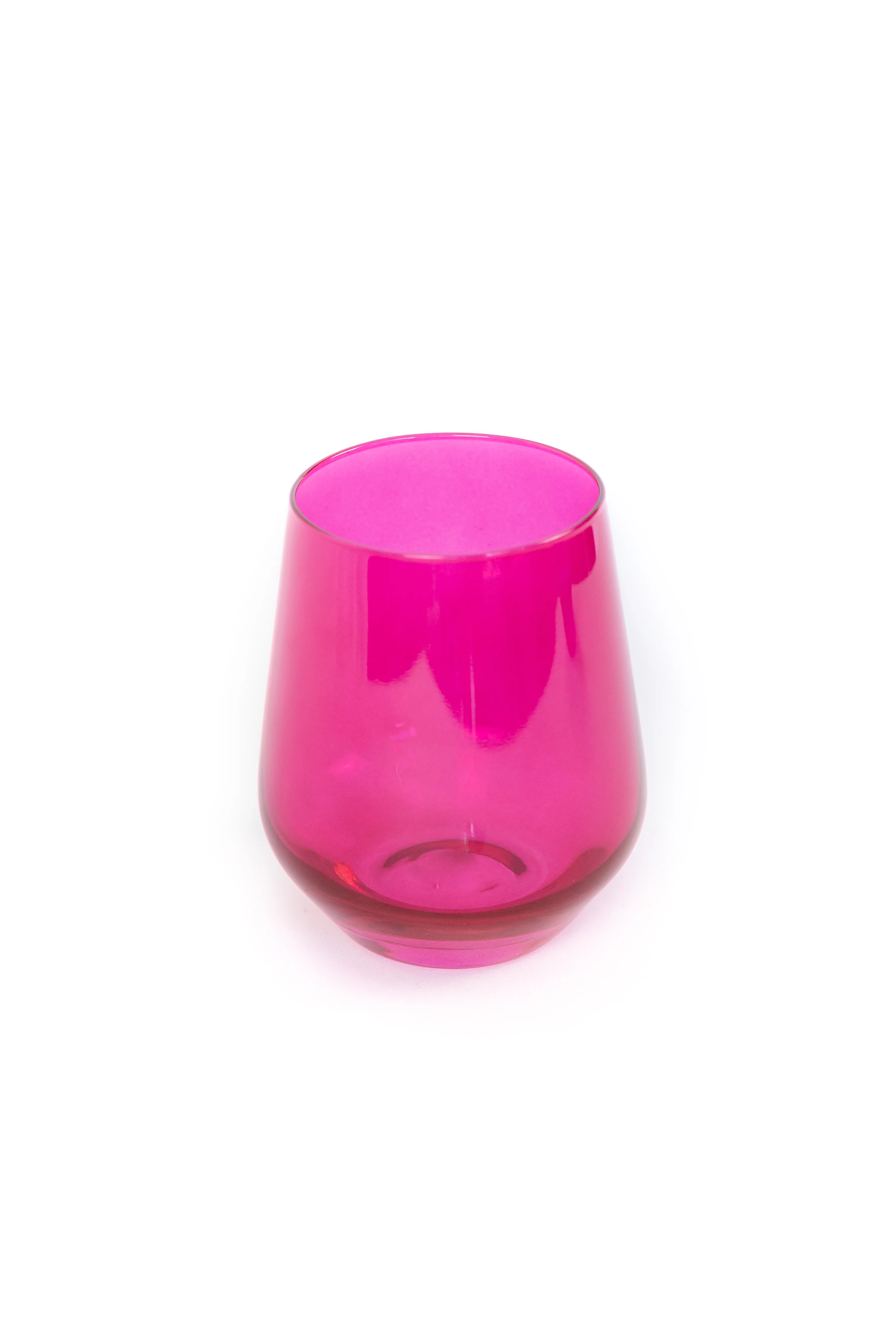 Estelle Colored Wine Stemless - Set of 6 {Viva Magenta (Our Fuchsia)} - Image 10