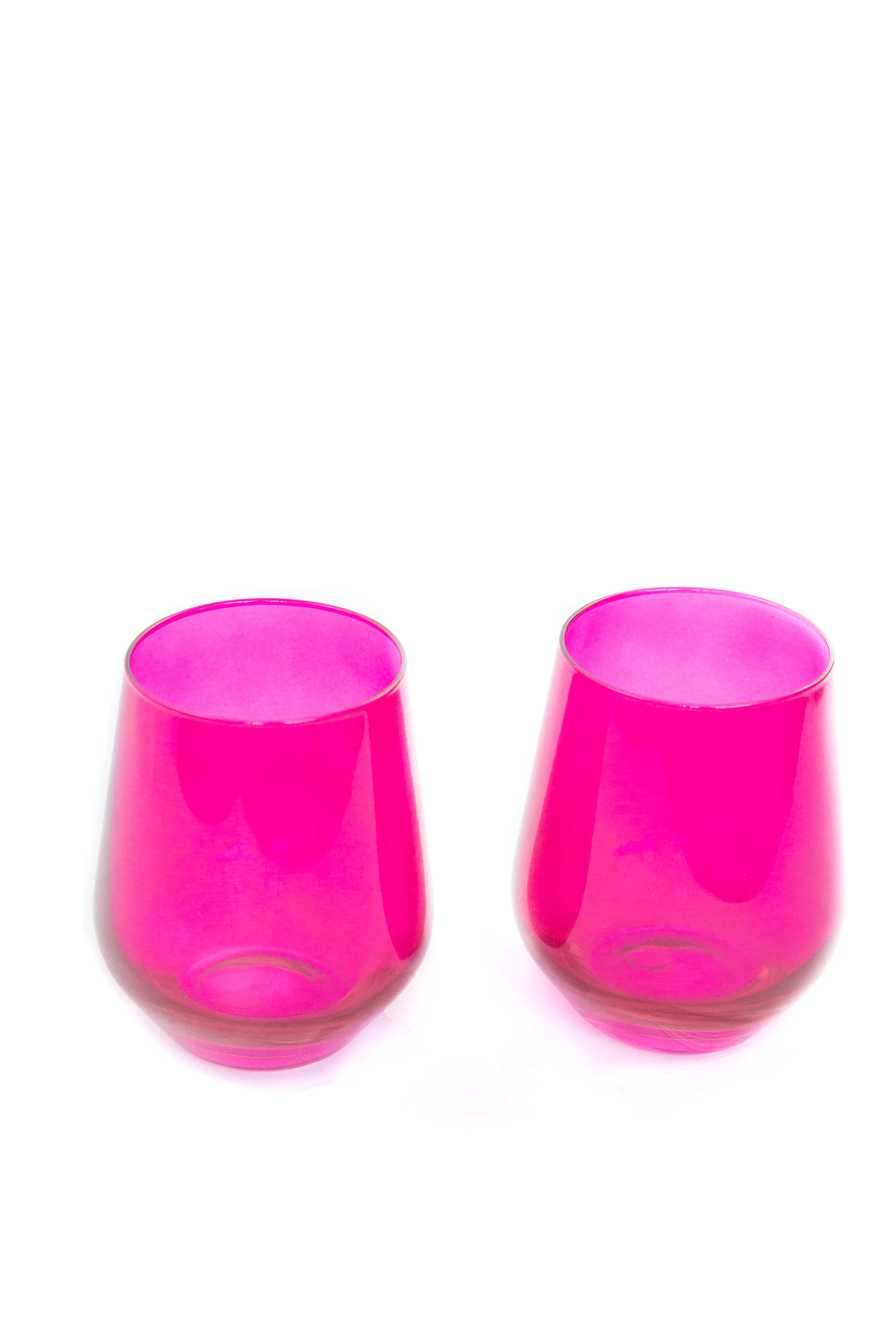 Estelle Colored Wine Stemless - Set of 6 {Viva Magenta (Our Fuchsia)} - Image 11