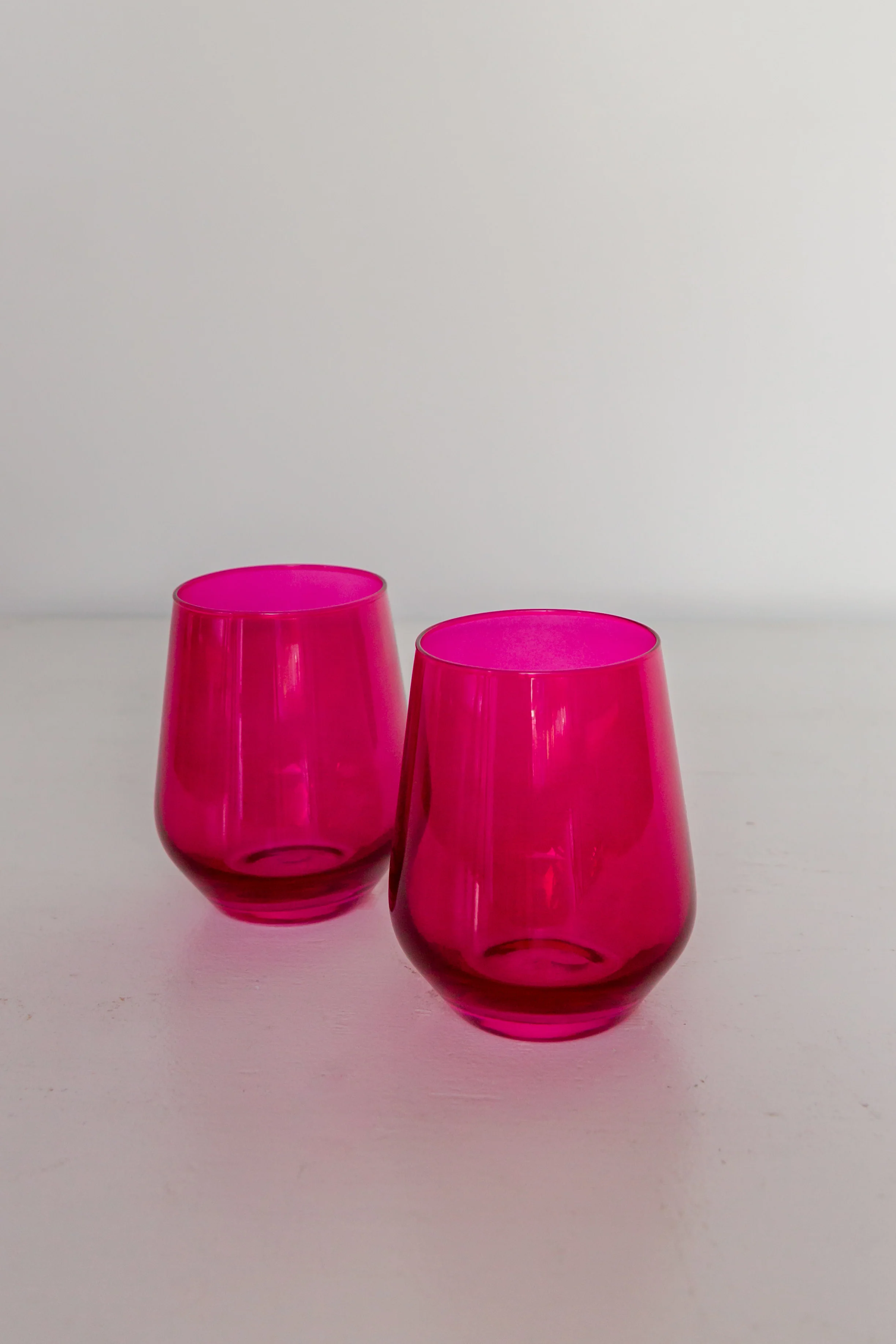 Estelle Colored Wine Stemless - Set of 6 {Viva Magenta (Our Fuchsia)} - Image 6