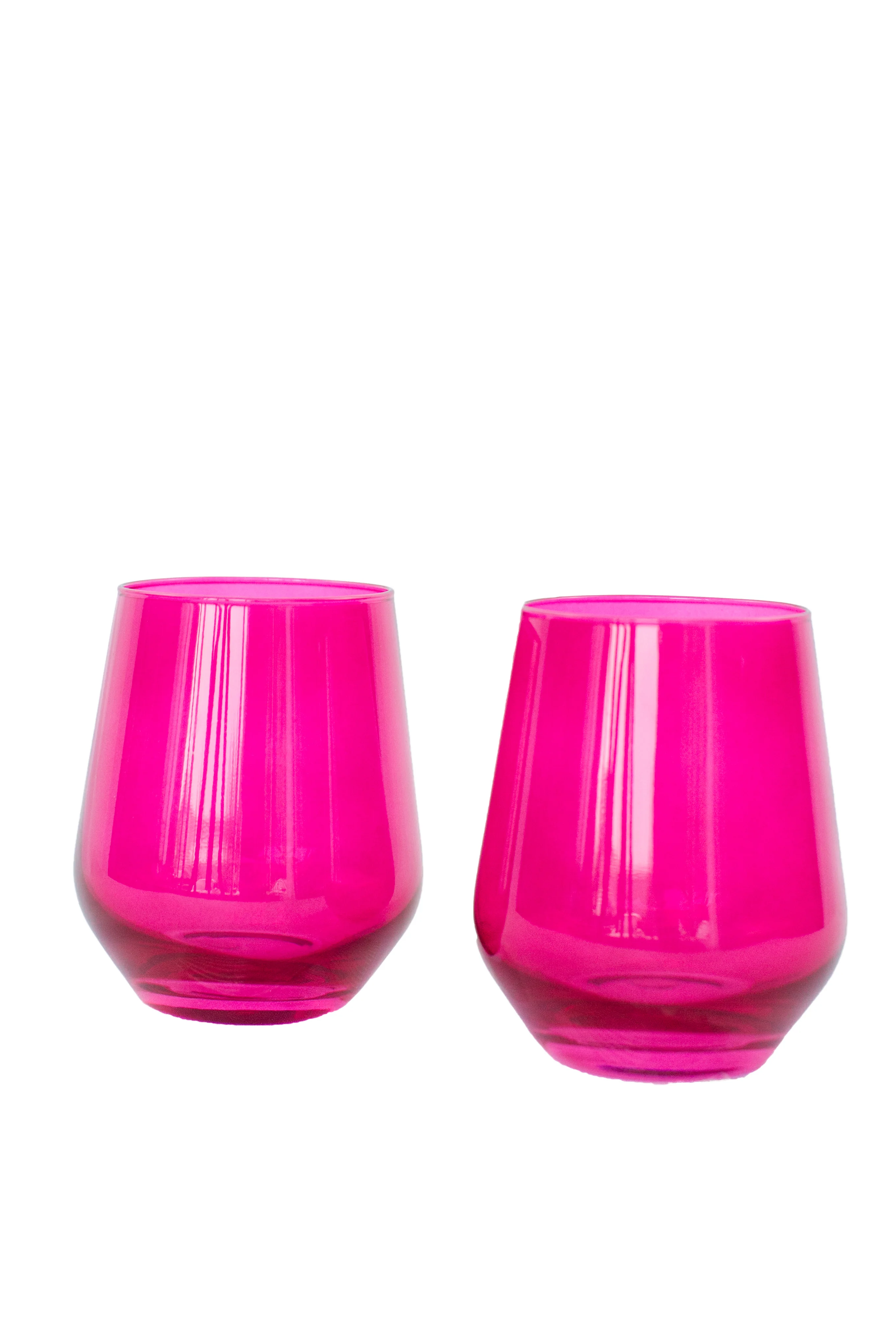 Estelle Colored Wine Stemless - Set of 6 {Viva Magenta (Our Fuchsia)} - Image 8