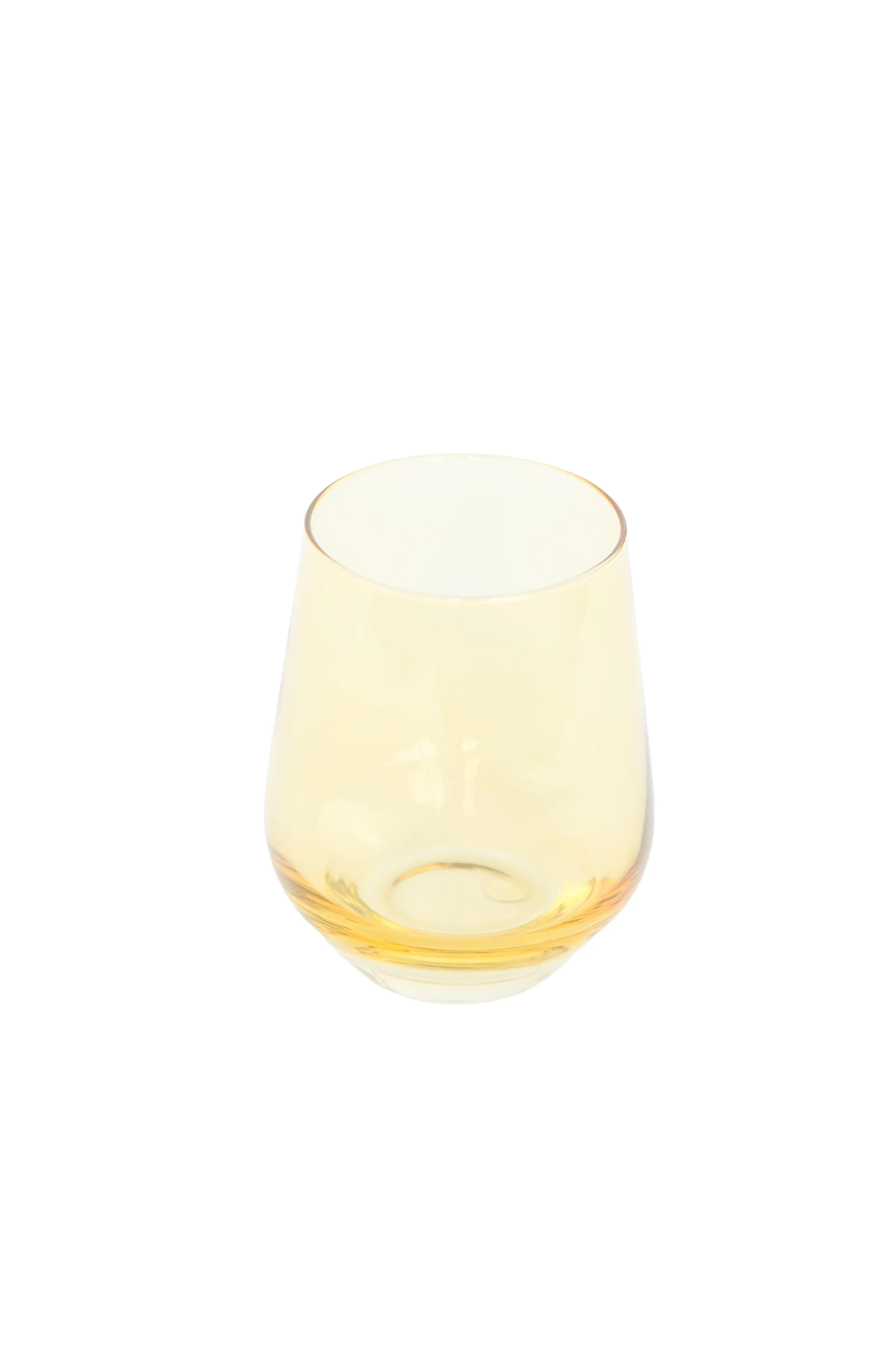 Estelle Colored Wine Stemless - Set of 6 {Yellow} - Image 11