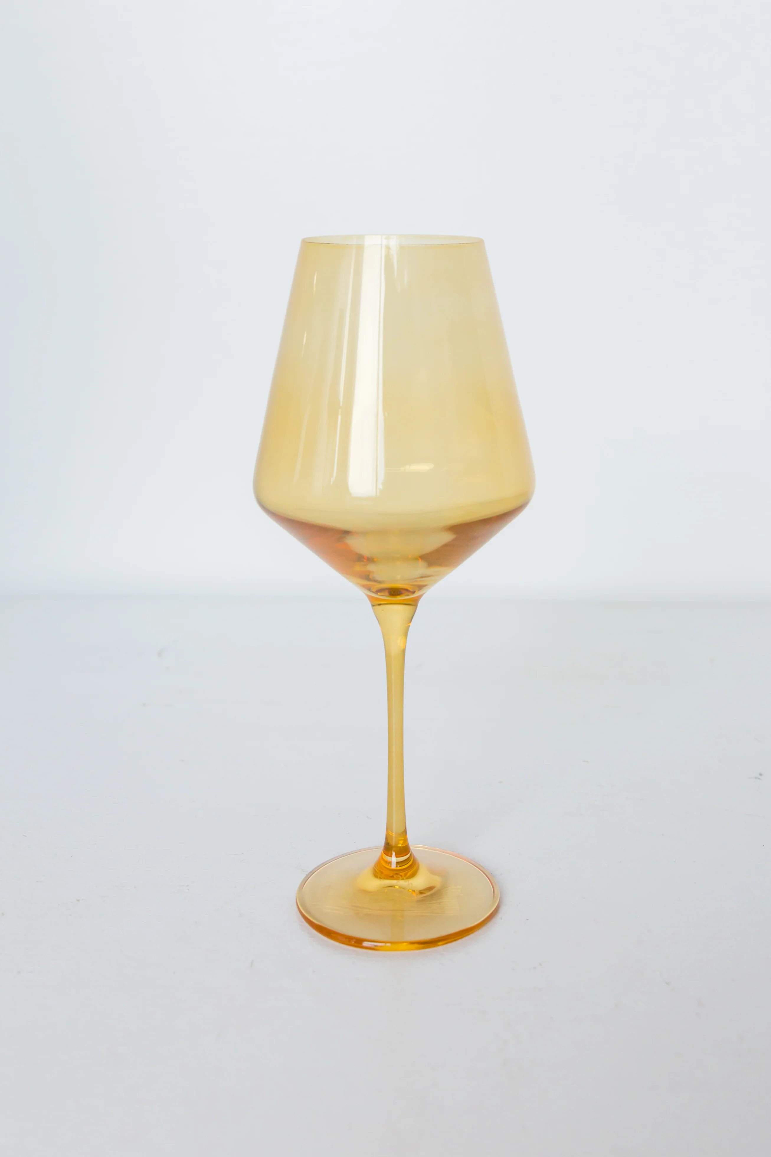 Estelle Colored Wine Stemware - Set of 6 {Yellow} - Image 4