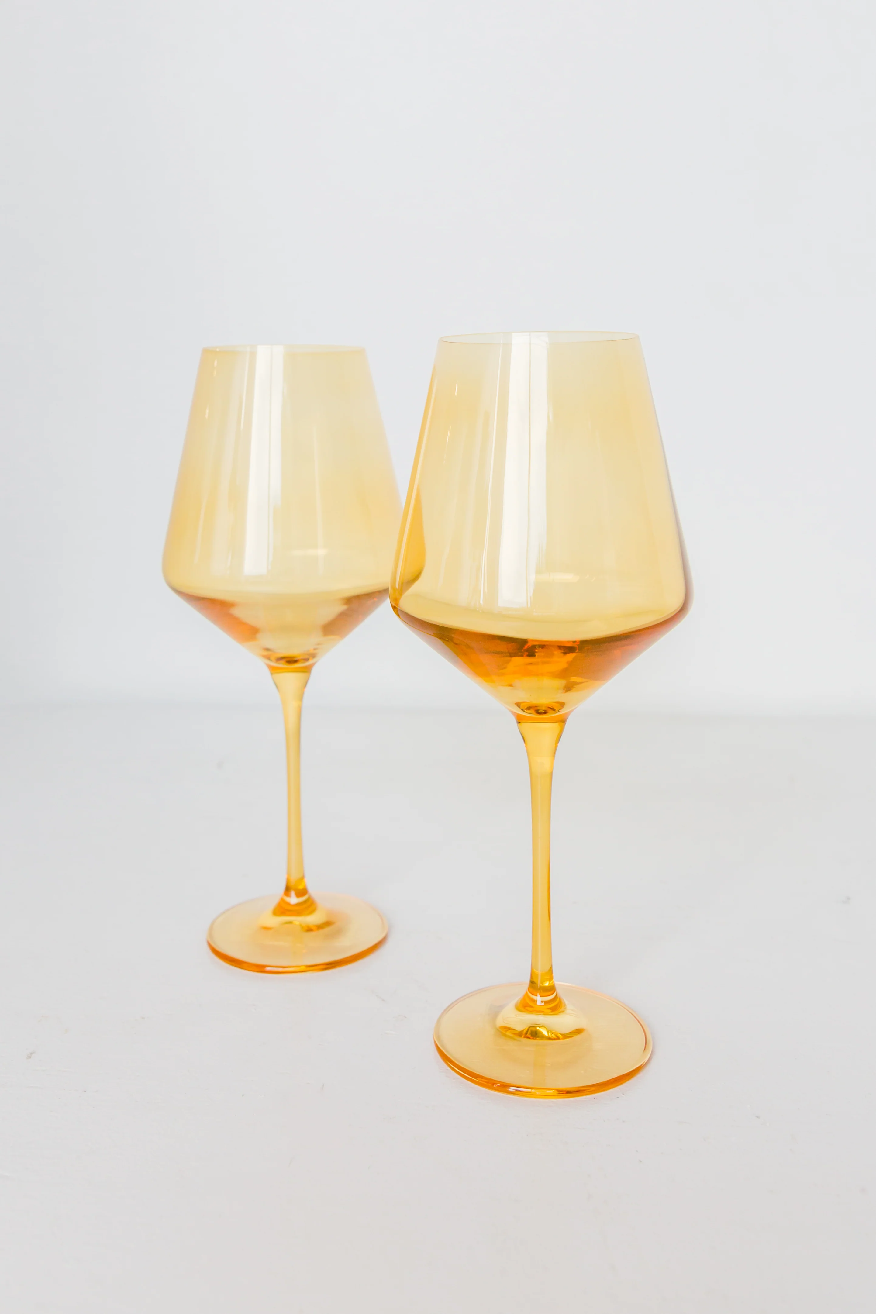 Estelle Colored Wine Stemware - Set of 6 {Yellow} - Image 5