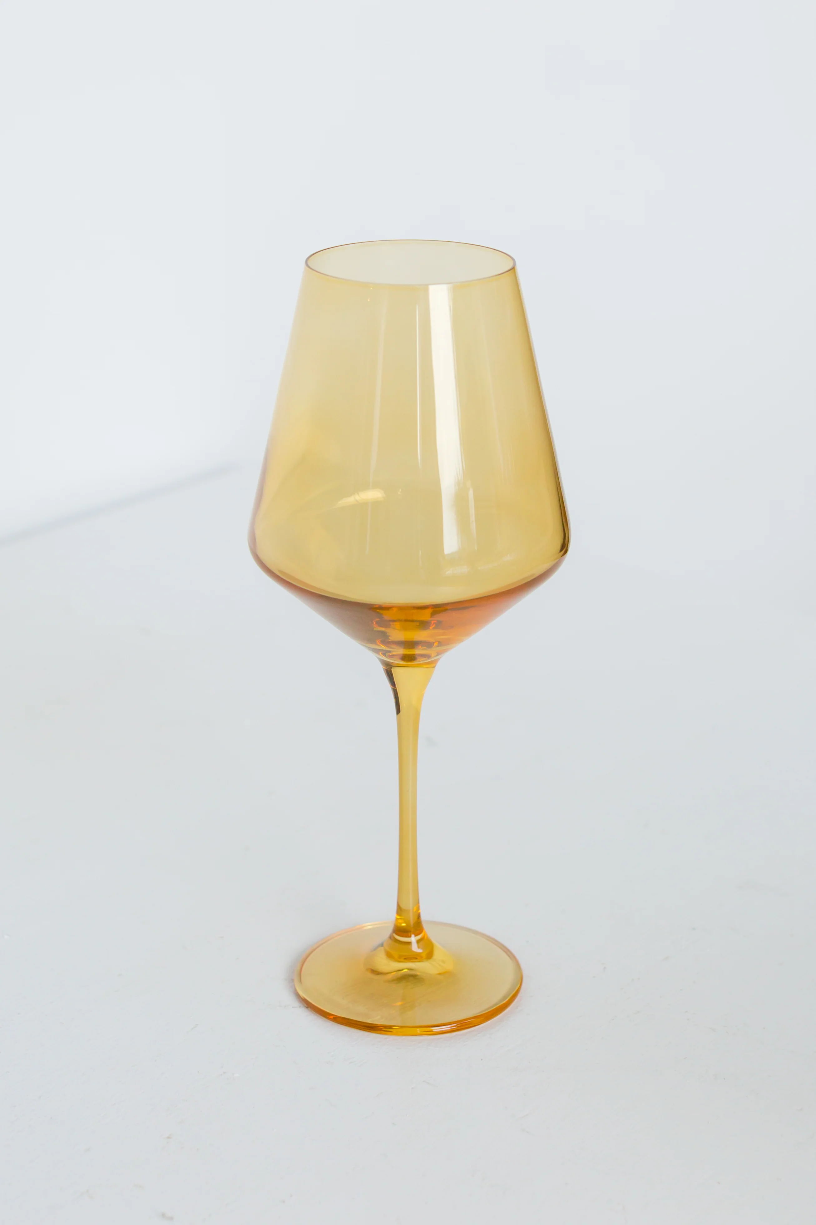 Estelle Colored Wine Stemware - Set of 6 {Yellow} - Image 6