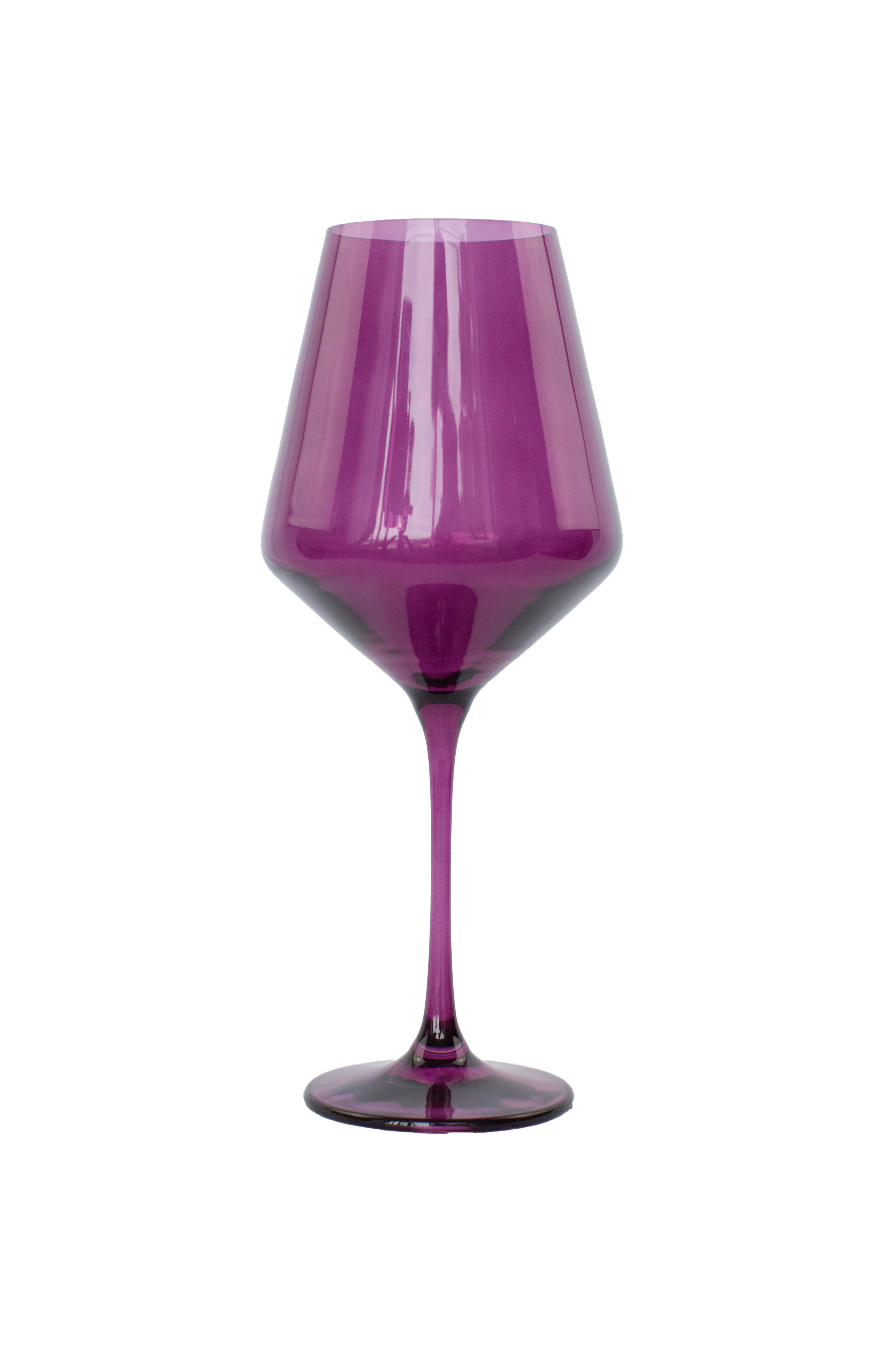 Estelle Colored Wine Stemware - Set of 6 {Amethyst} - Image 5