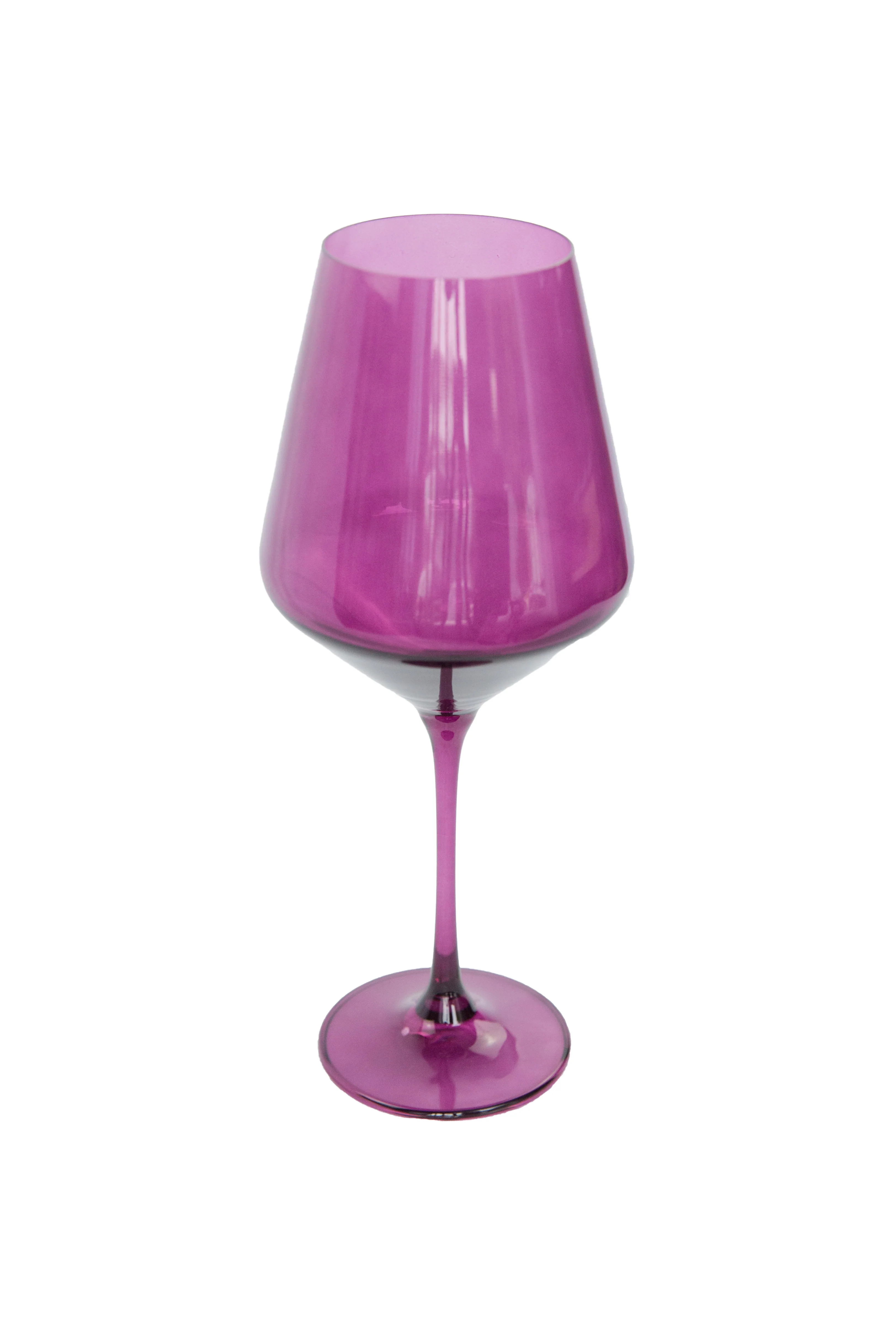 Estelle Colored Wine Stemware - Set of 6 {Amethyst} - Image 6