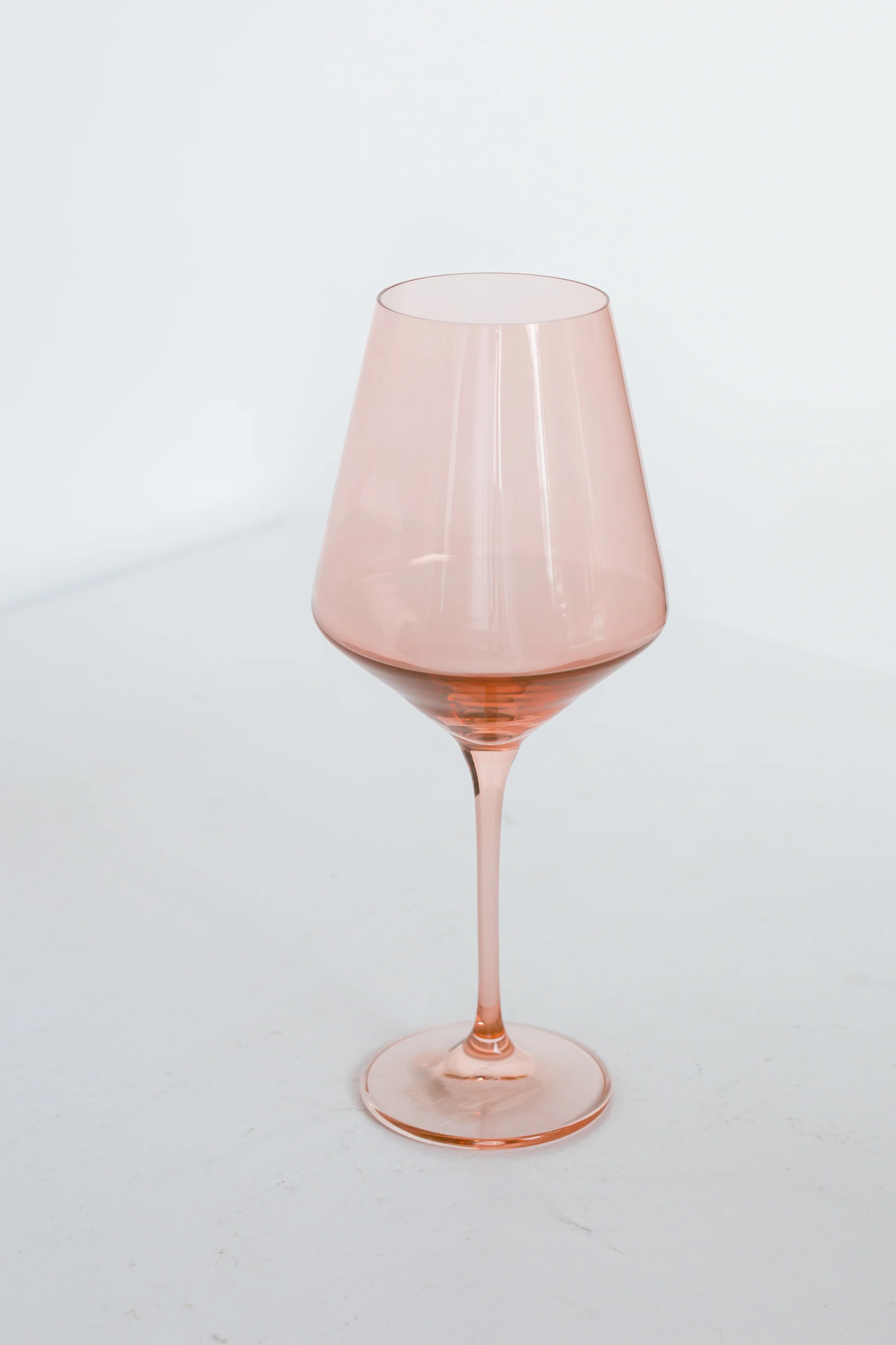 Estelle Colored Wine Stemware - Set of 6 {Blush Pink} - Image 4