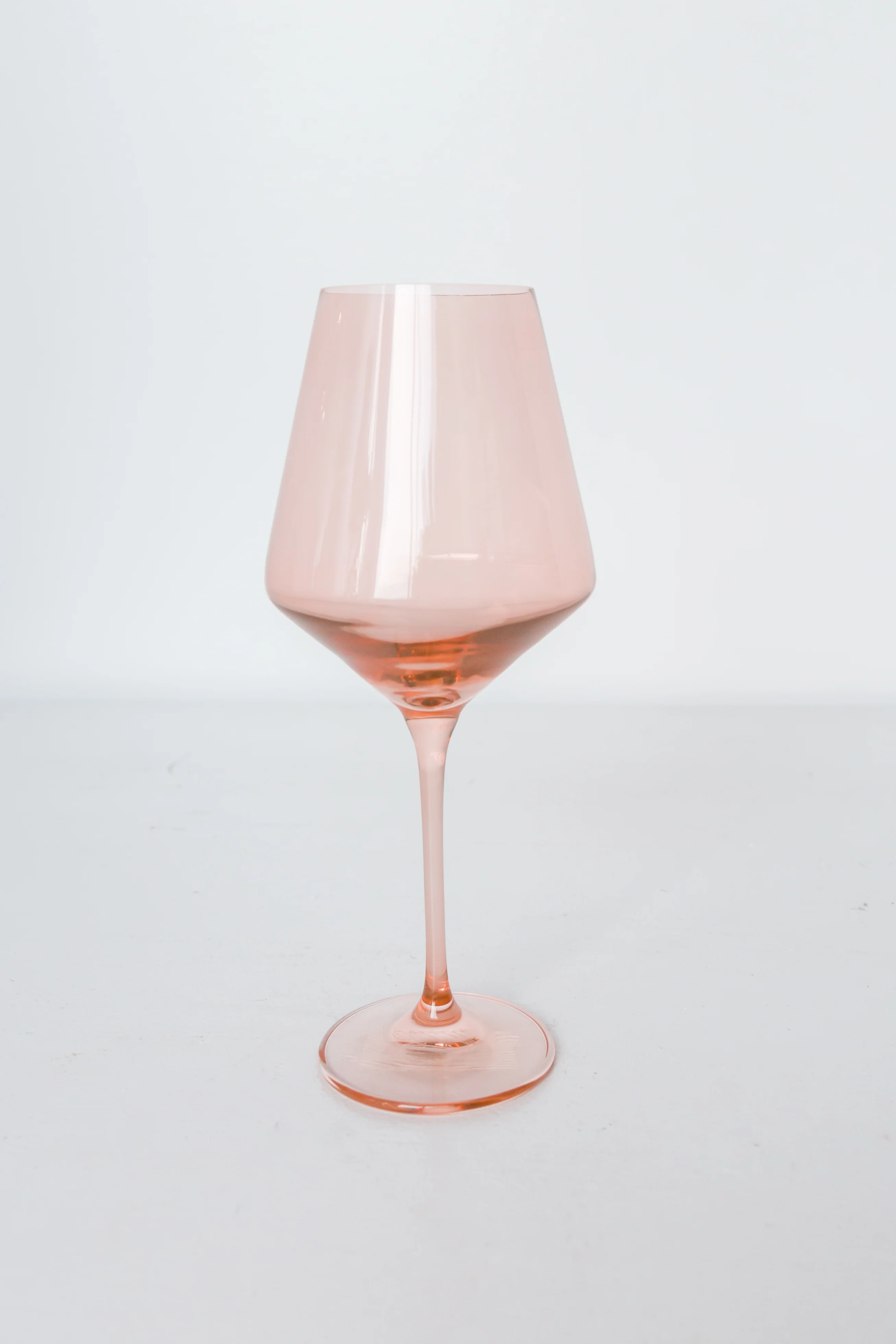 Estelle Colored Wine Stemware - Set of 6 {Blush Pink} - Image 6