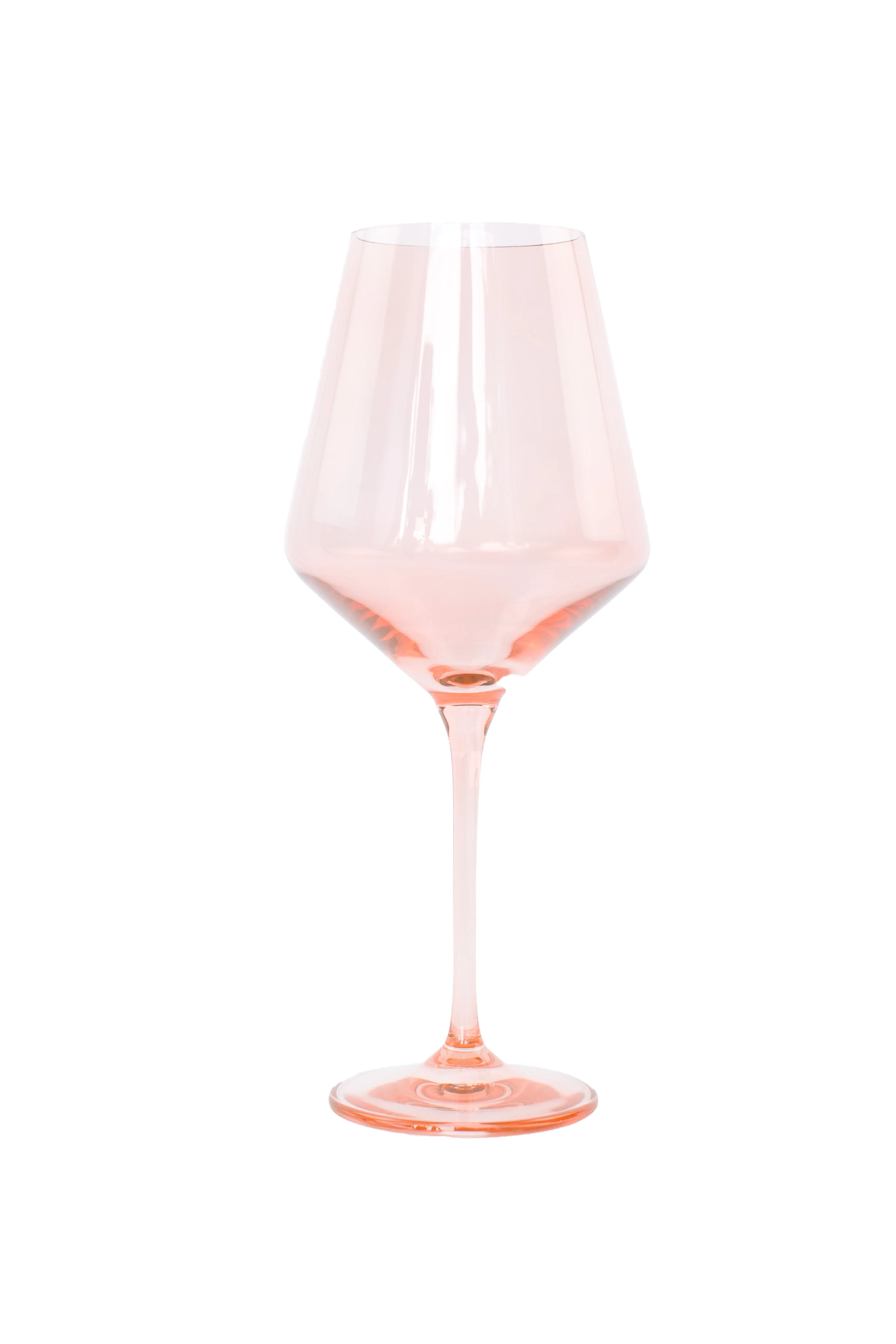 Estelle Colored Wine Stemware - Set of 6 {Blush Pink} - Image 9