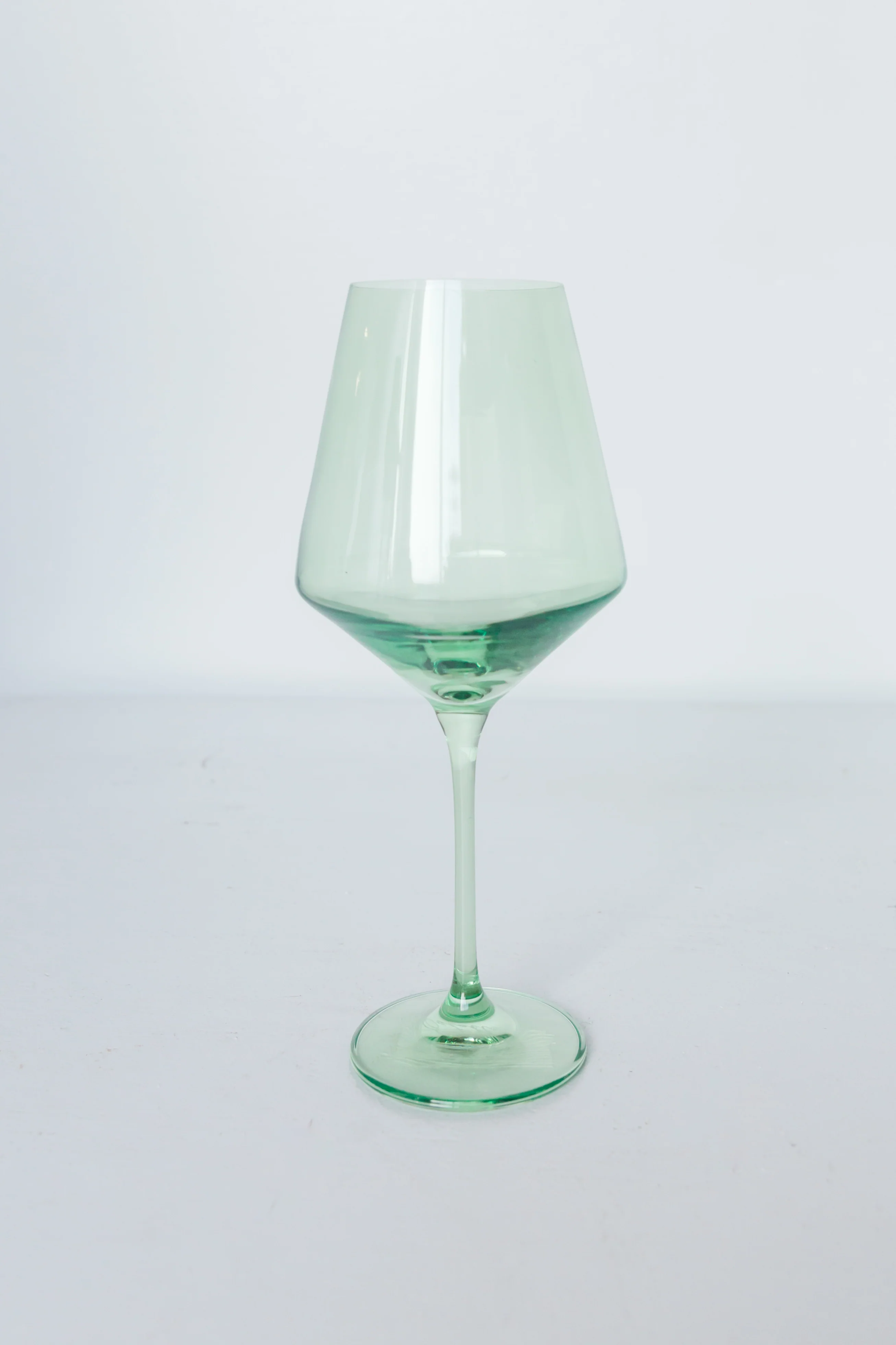 Estelle Colored Wine Stemware - Set of 6 {Mint Green} - Image 4