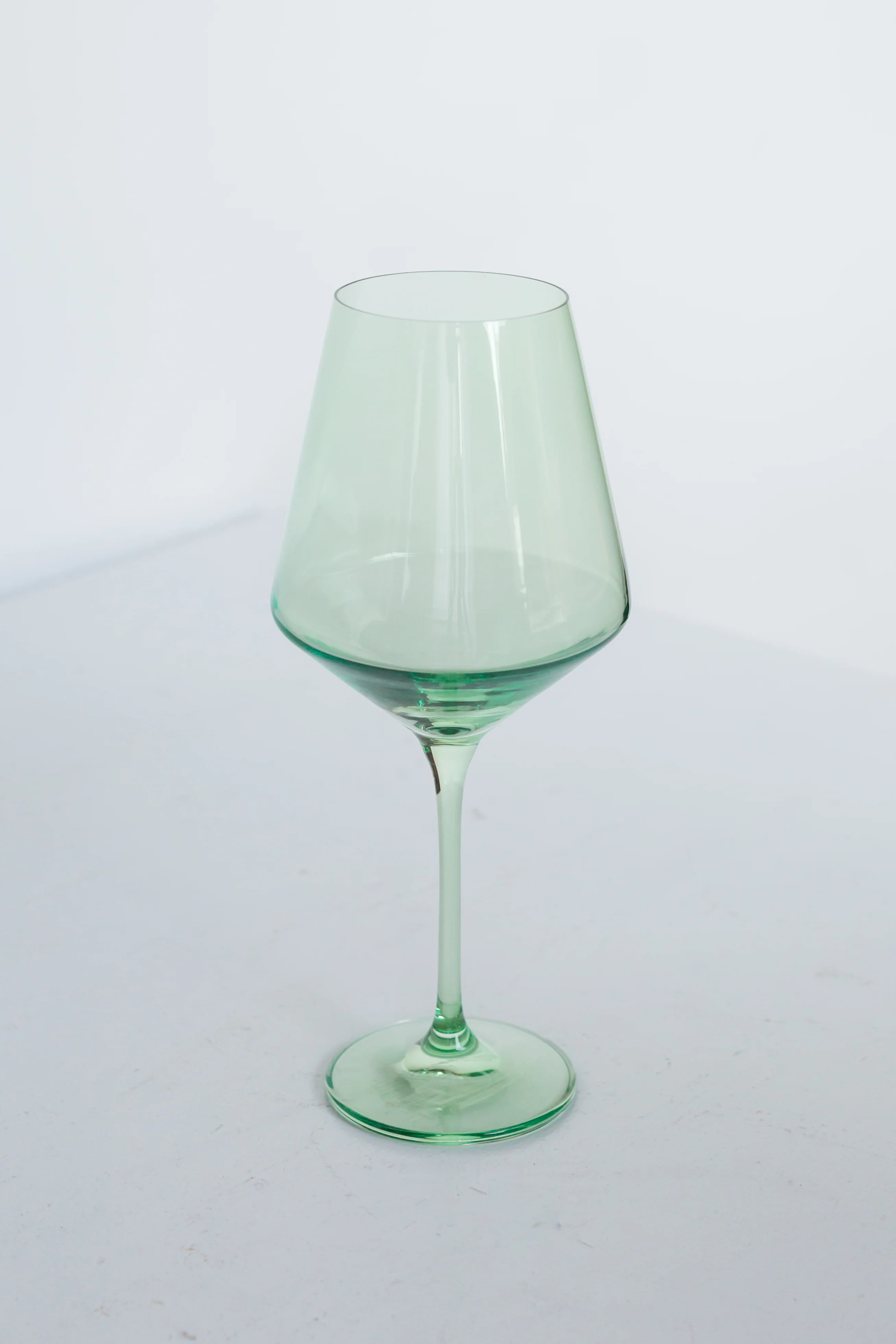 Estelle Colored Wine Stemware - Set of 6 {Mint Green} - Image 6