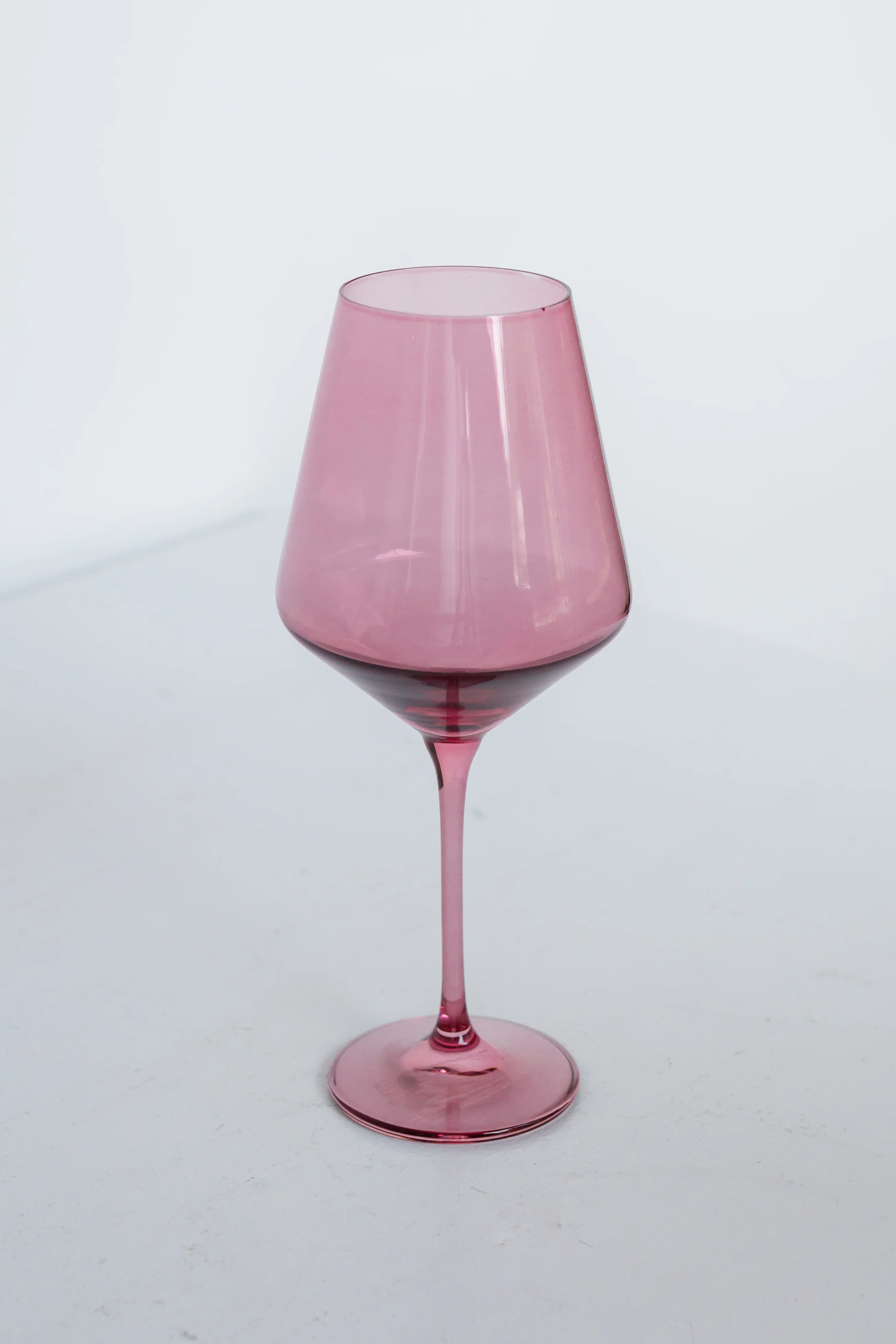 Estelle Colored Wine Stemware - Set of 6 {Rose} - Image 4