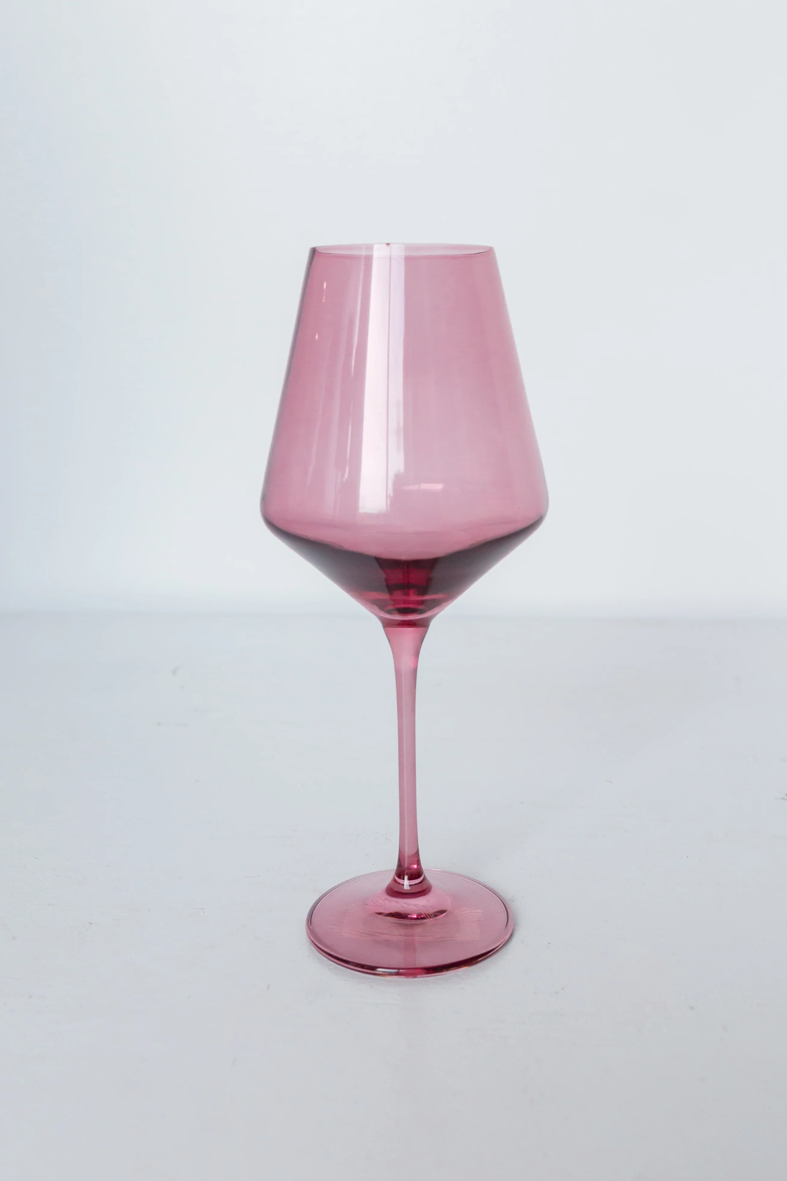 Estelle Colored Wine Stemware - Set of 6 {Rose} - Image 6
