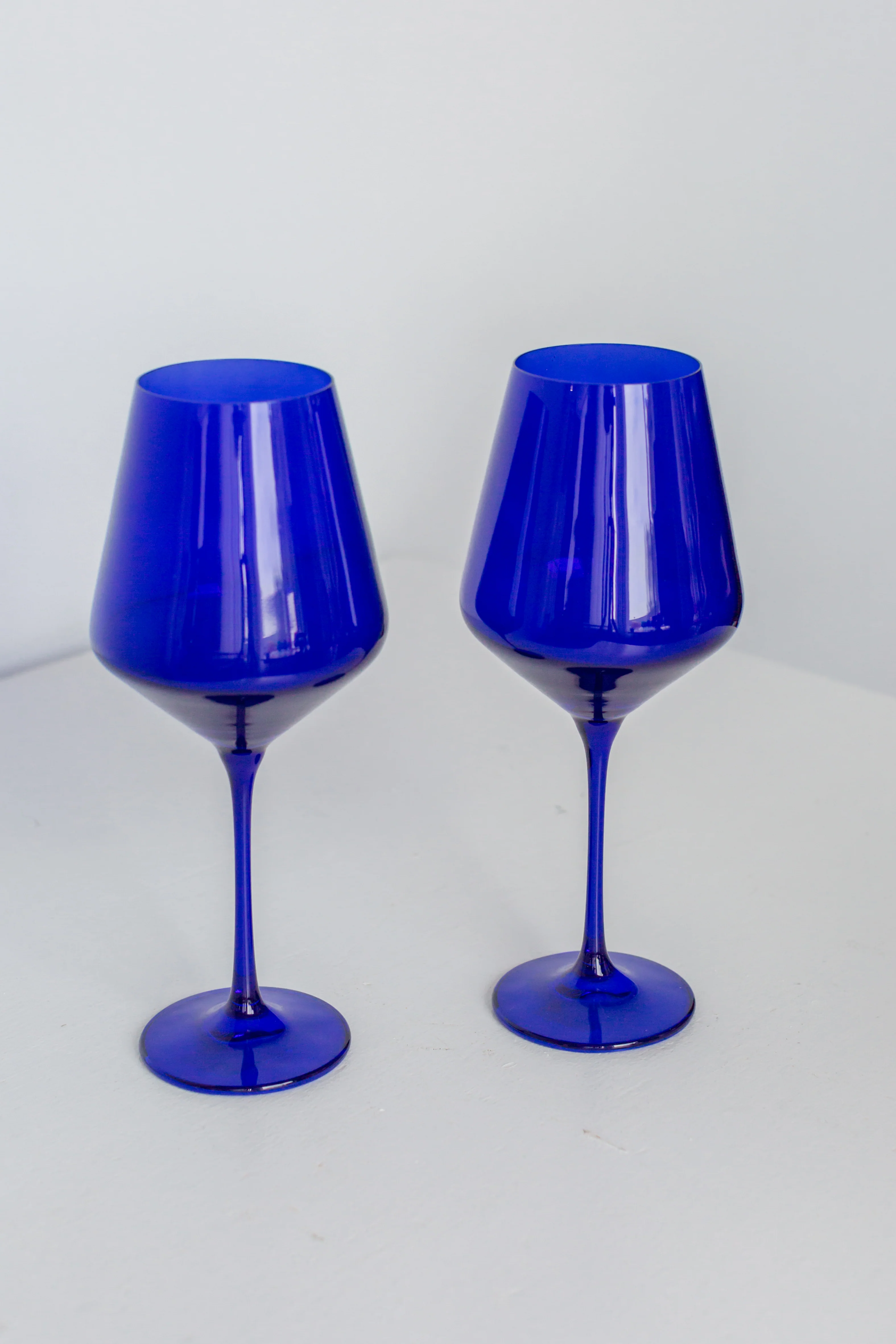 Estelle Colored Wine Stemware - Set of 6 {Royal Blue} - Image 5